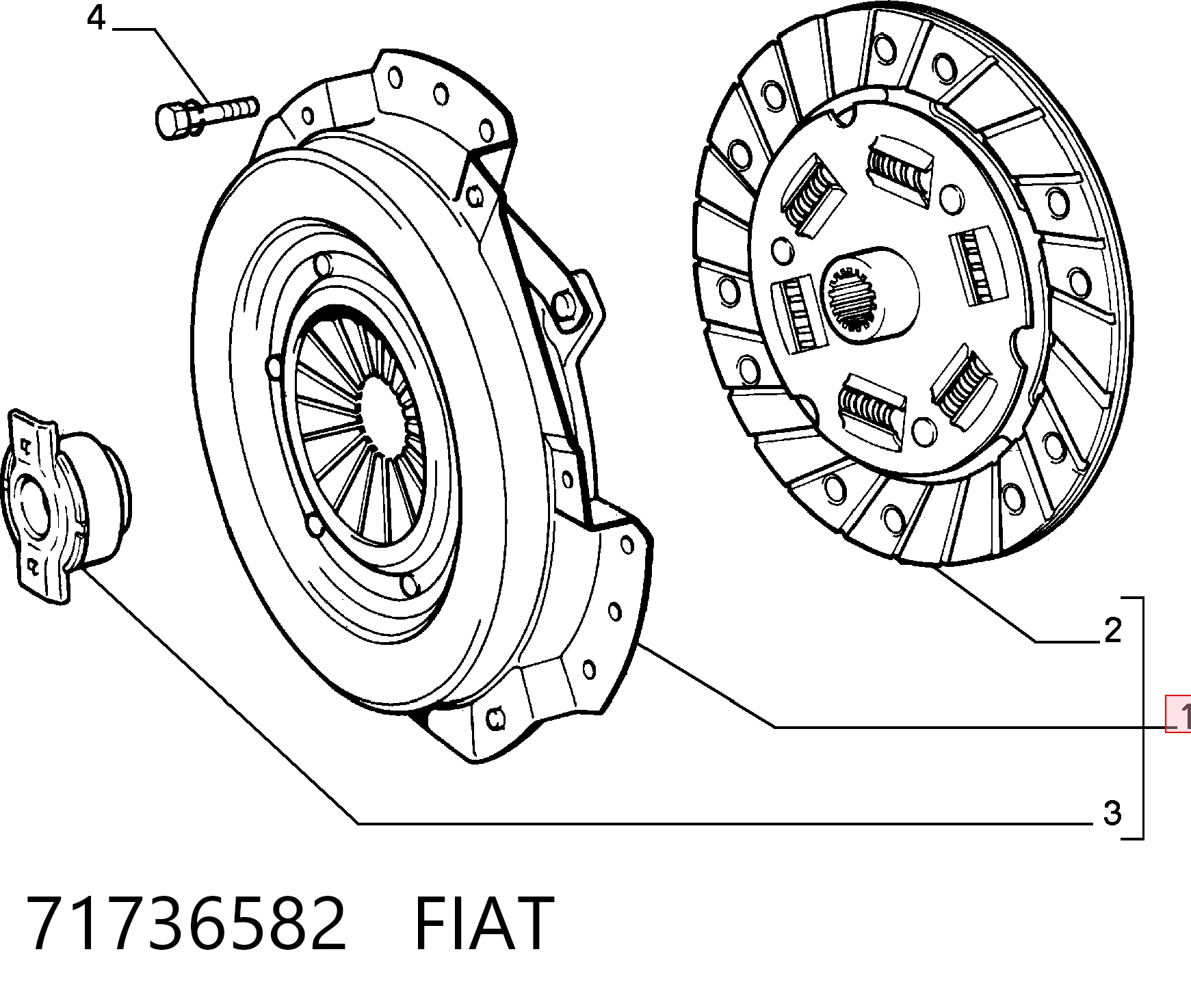 71736582 Fiat/Alfa/Lancia