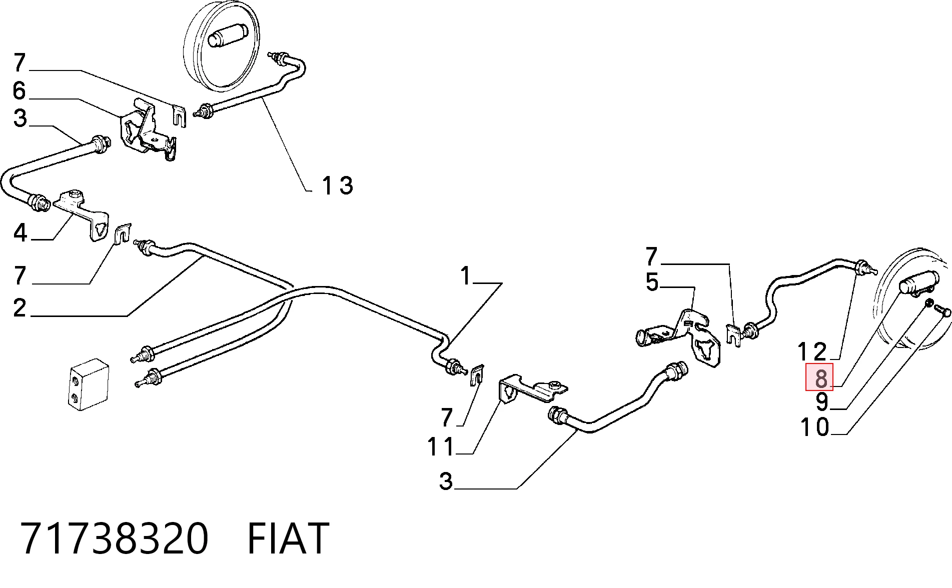 71738320 Fiat/Alfa/Lancia