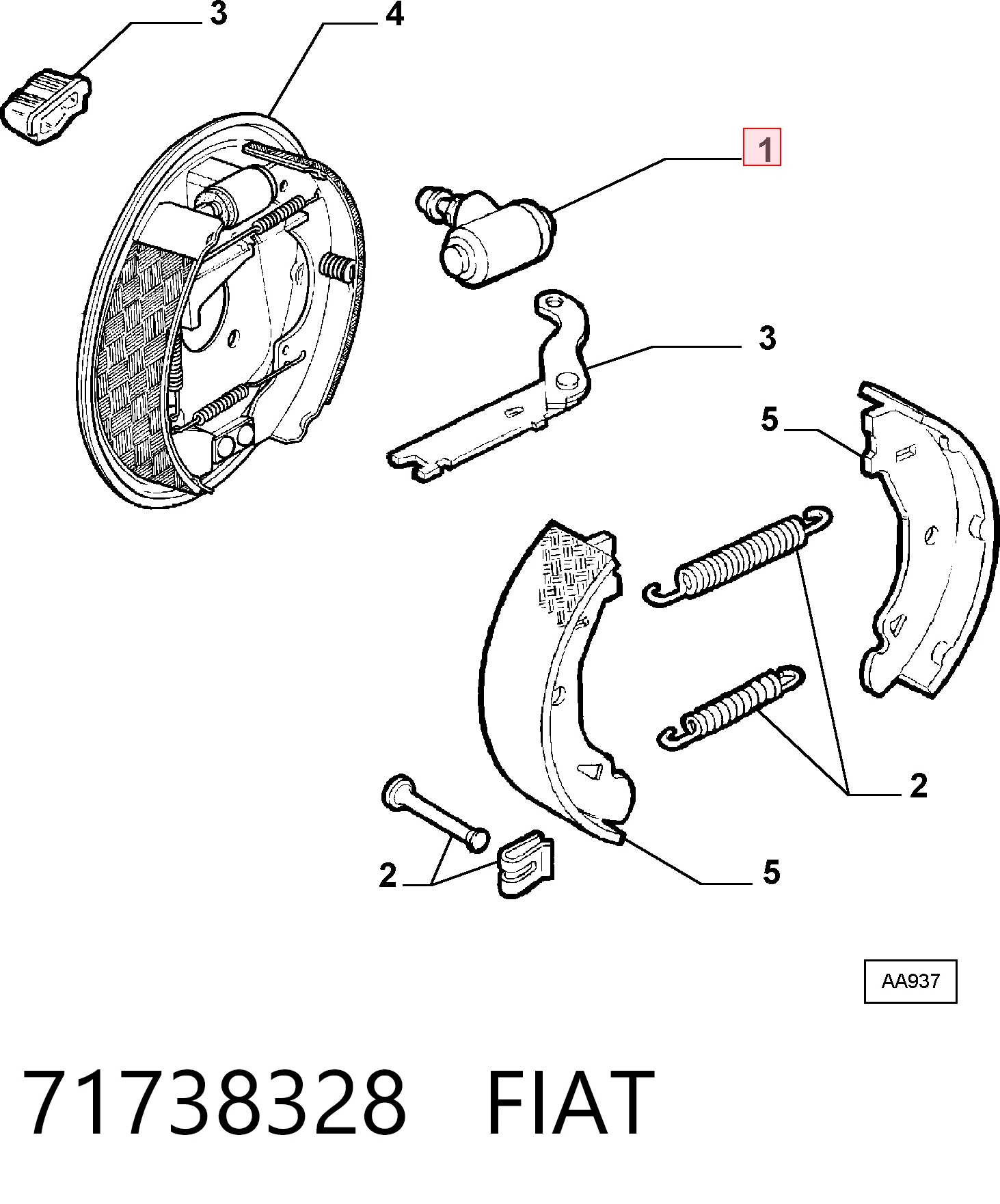 71738328 Fiat/Alfa/Lancia