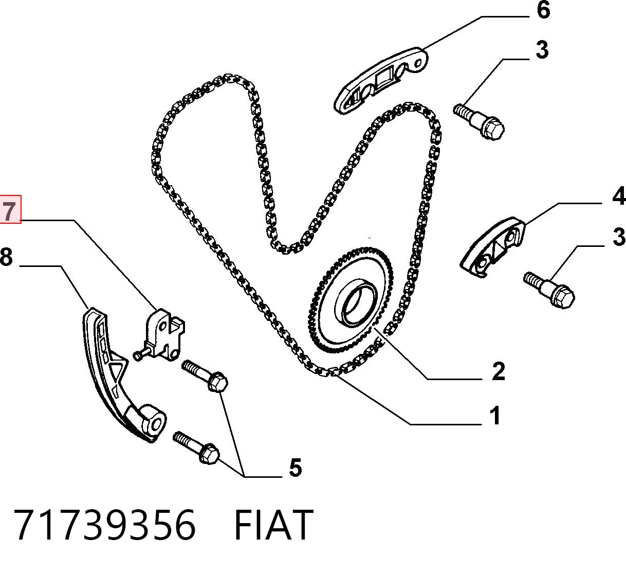 71739356 Fiat/Alfa/Lancia
