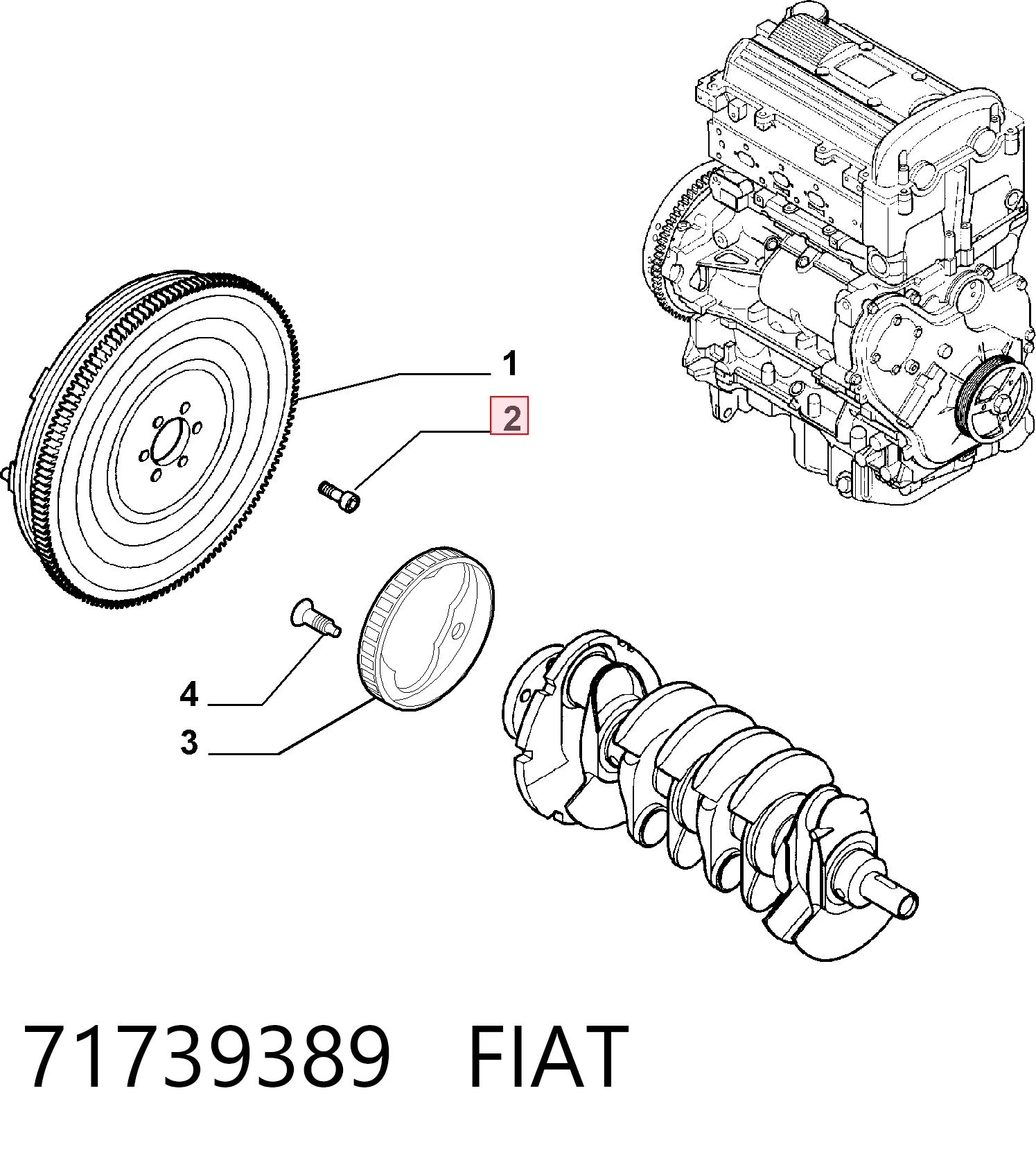 71739389 Fiat/Alfa/Lancia