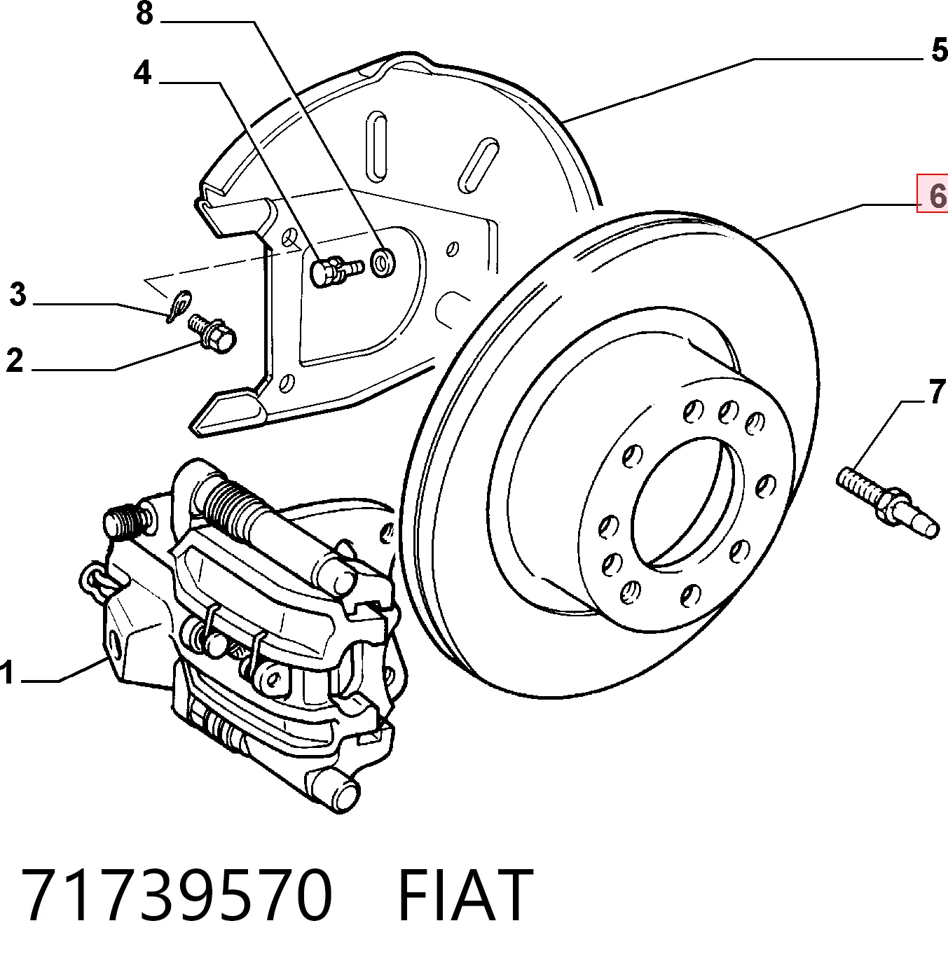 71739570 Fiat/Alfa/Lancia