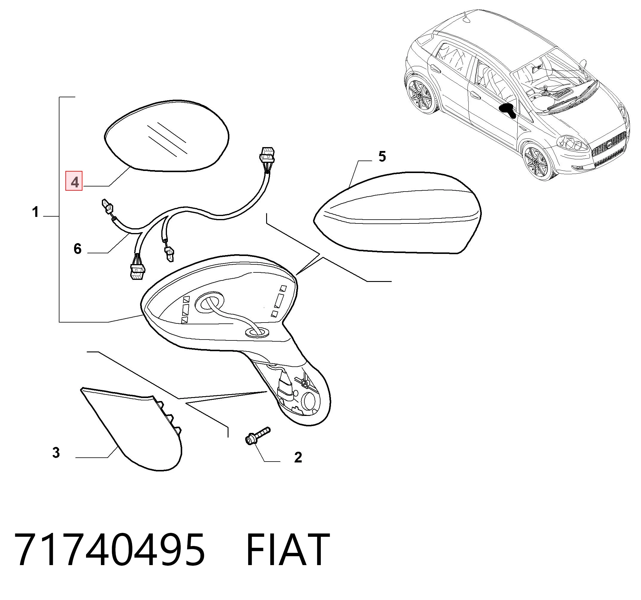71740495 Fiat/Alfa/Lancia