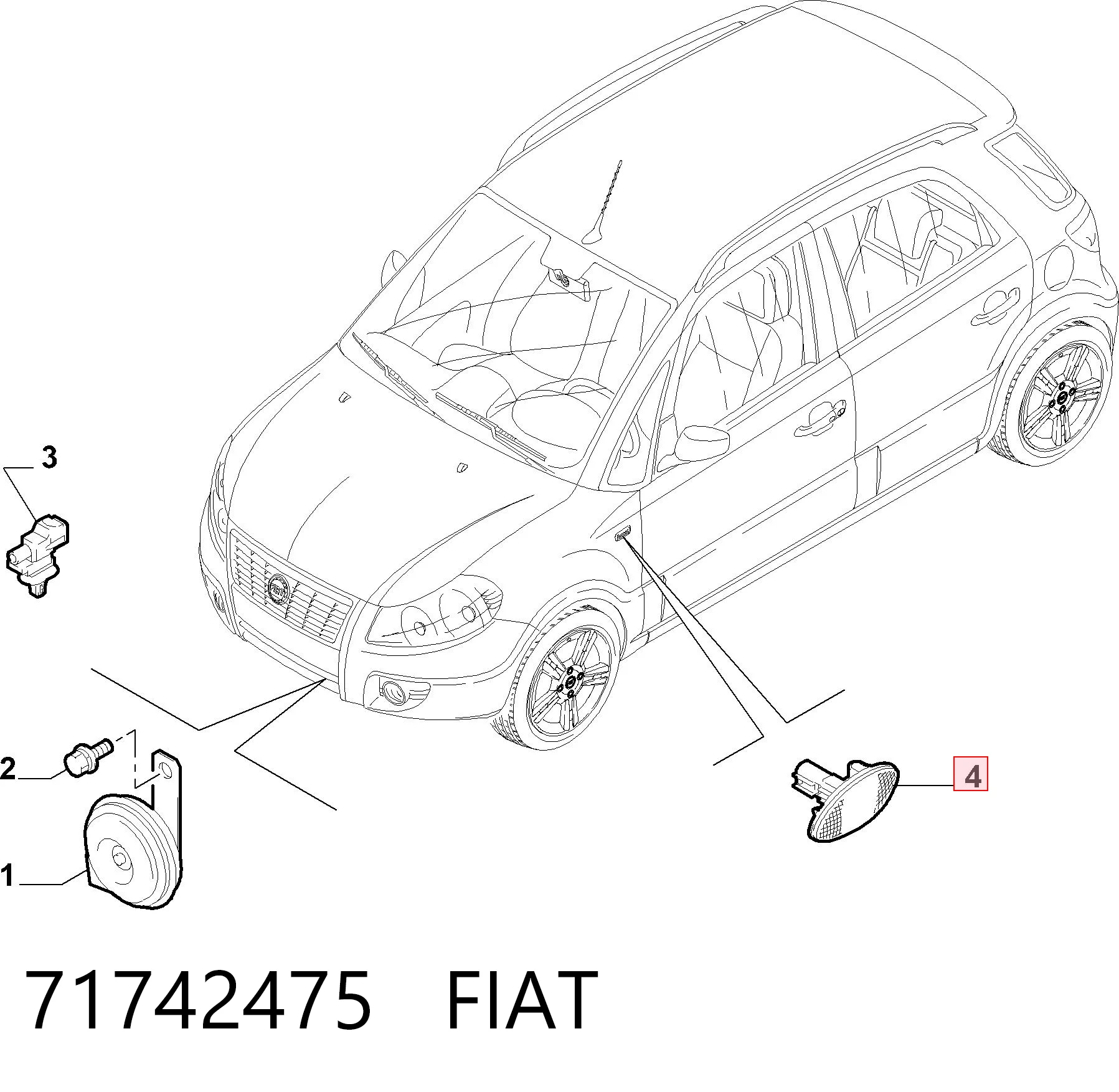 71742475 Fiat/Alfa/Lancia