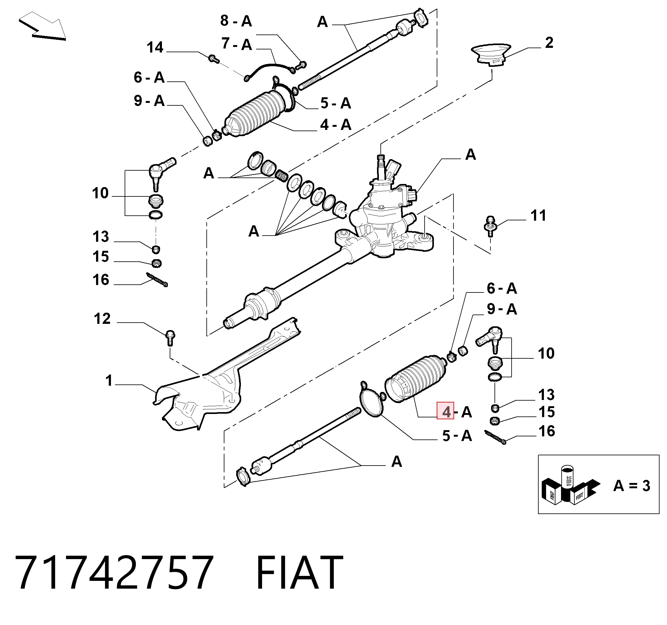 71742757 Fiat/Alfa/Lancia