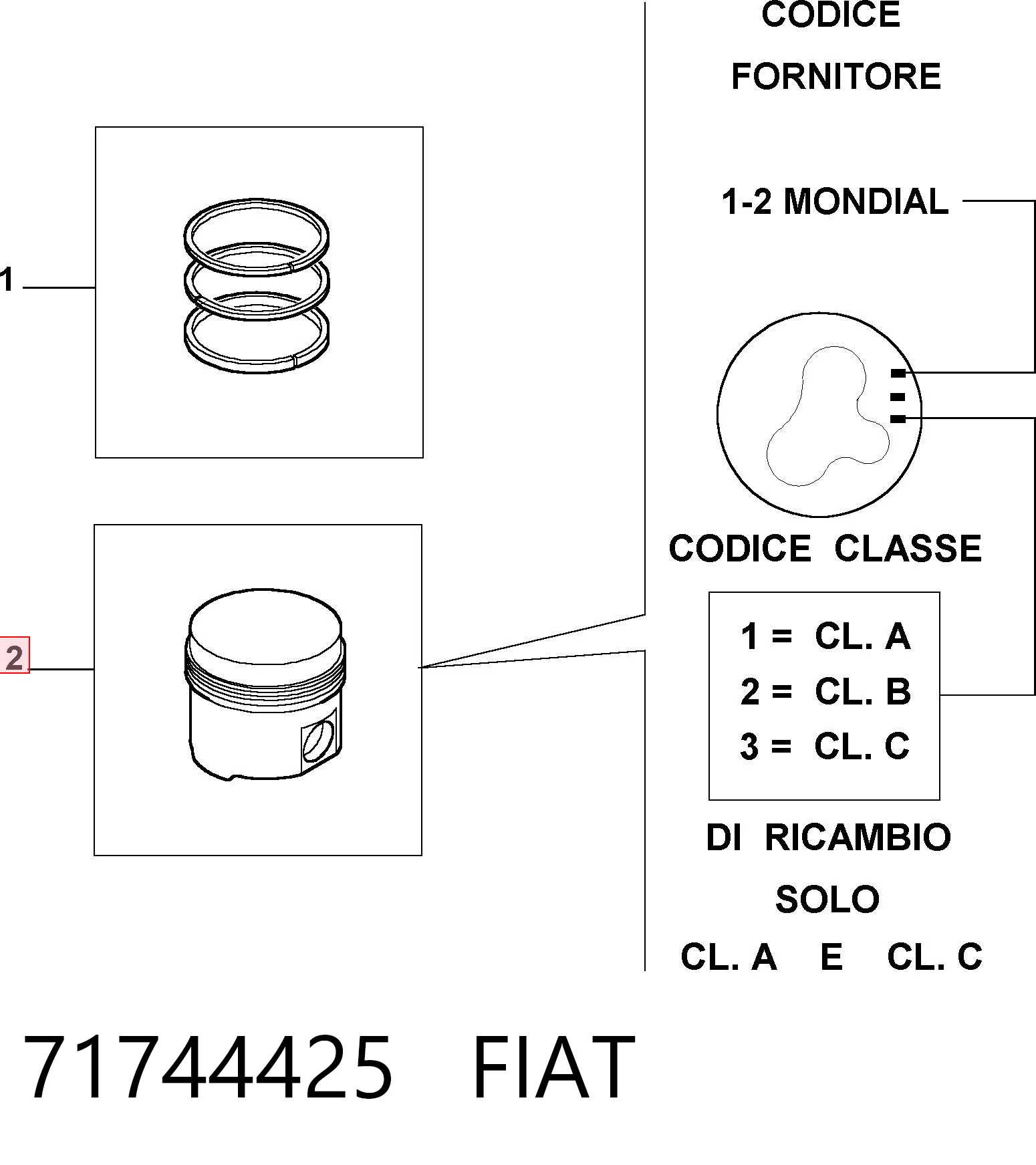 71744425 Fiat/Alfa/Lancia
