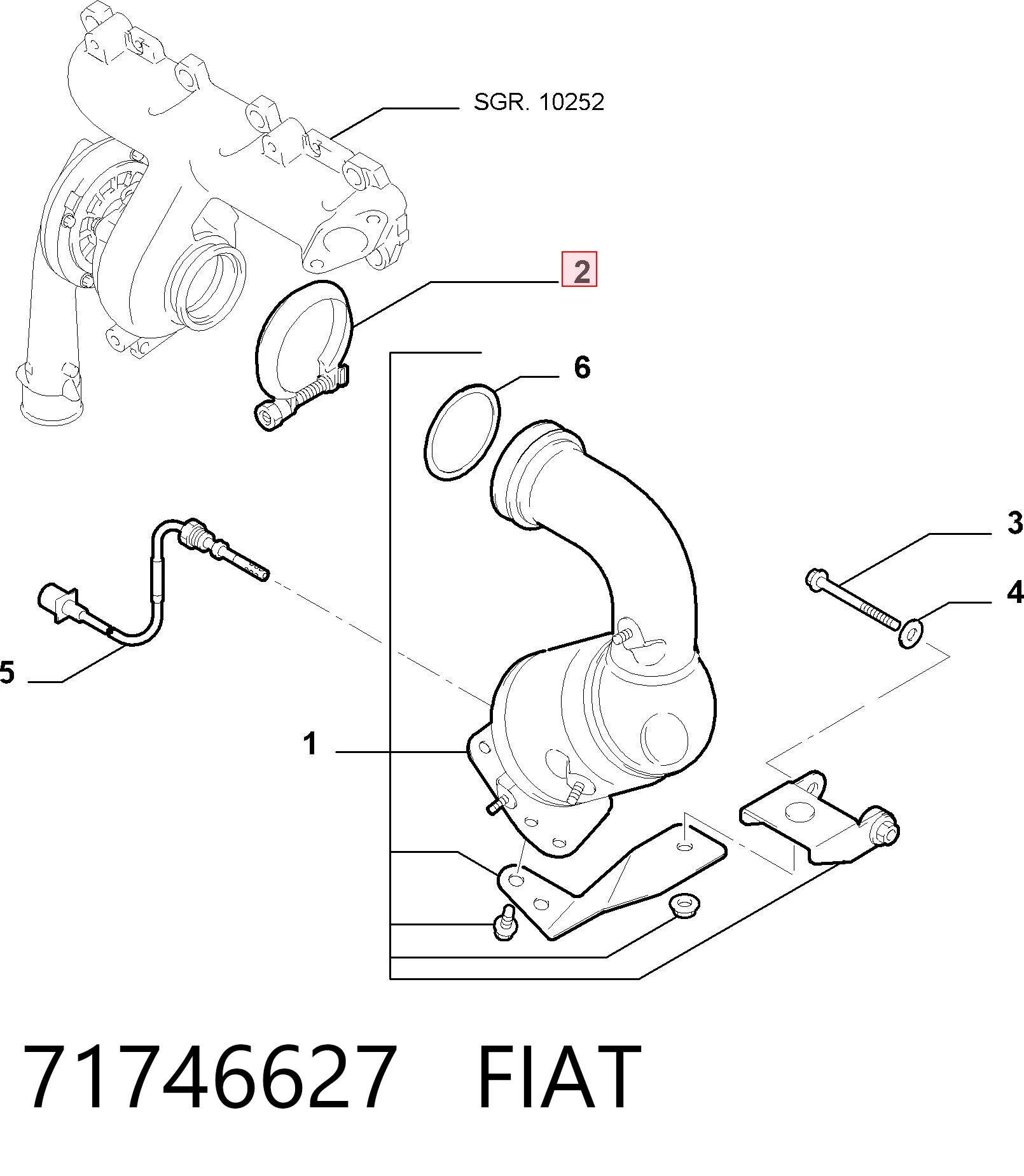 71746627 Fiat/Alfa/Lancia