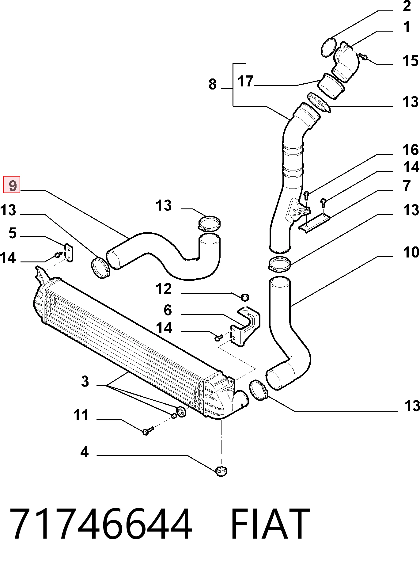 71746644 Fiat/Alfa/Lancia