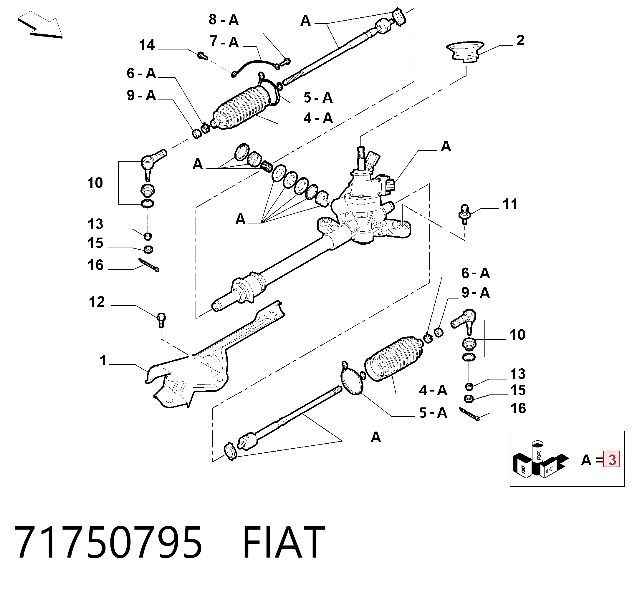 71750795 Fiat/Alfa/Lancia