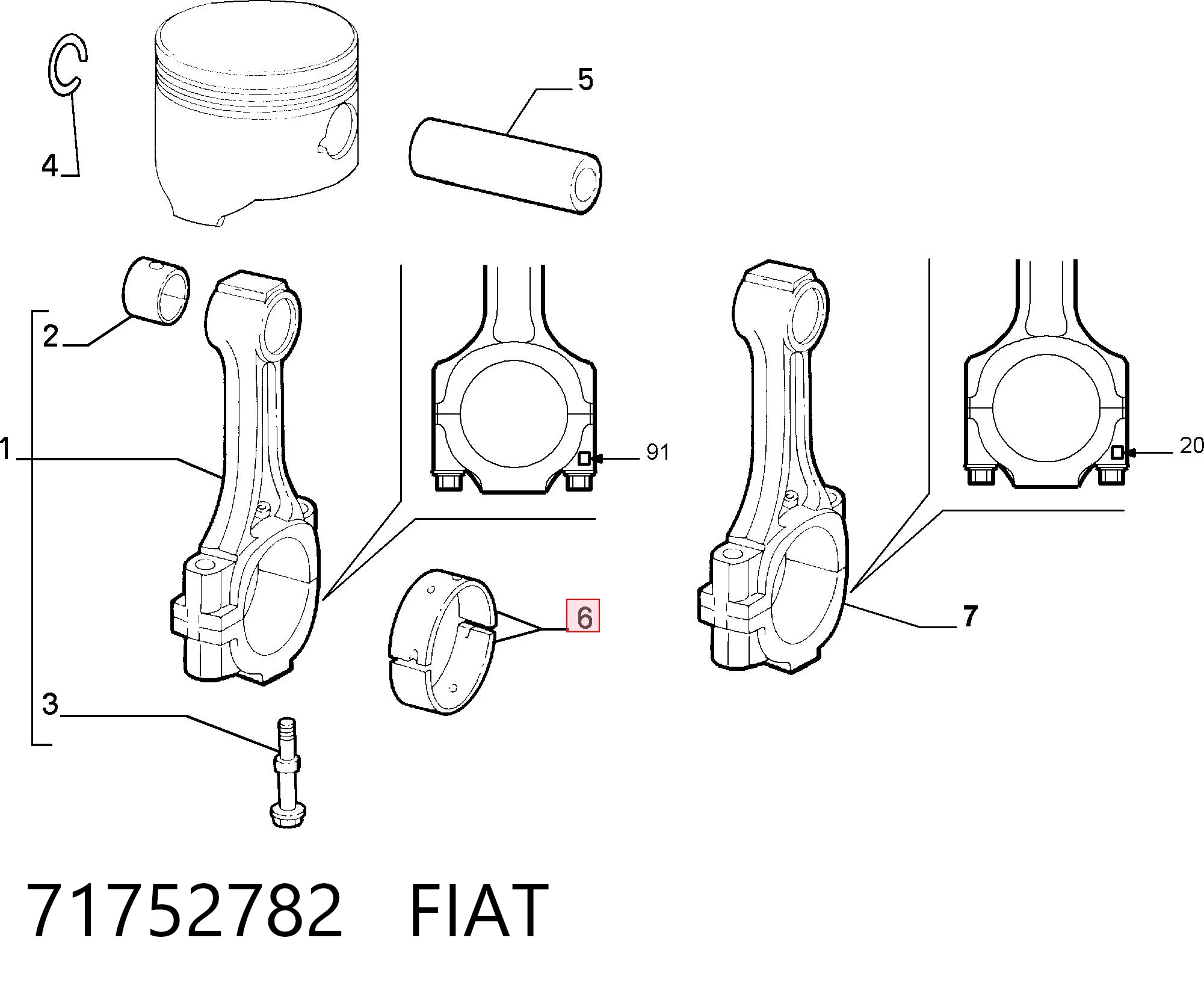 71752782 Fiat/Alfa/Lancia