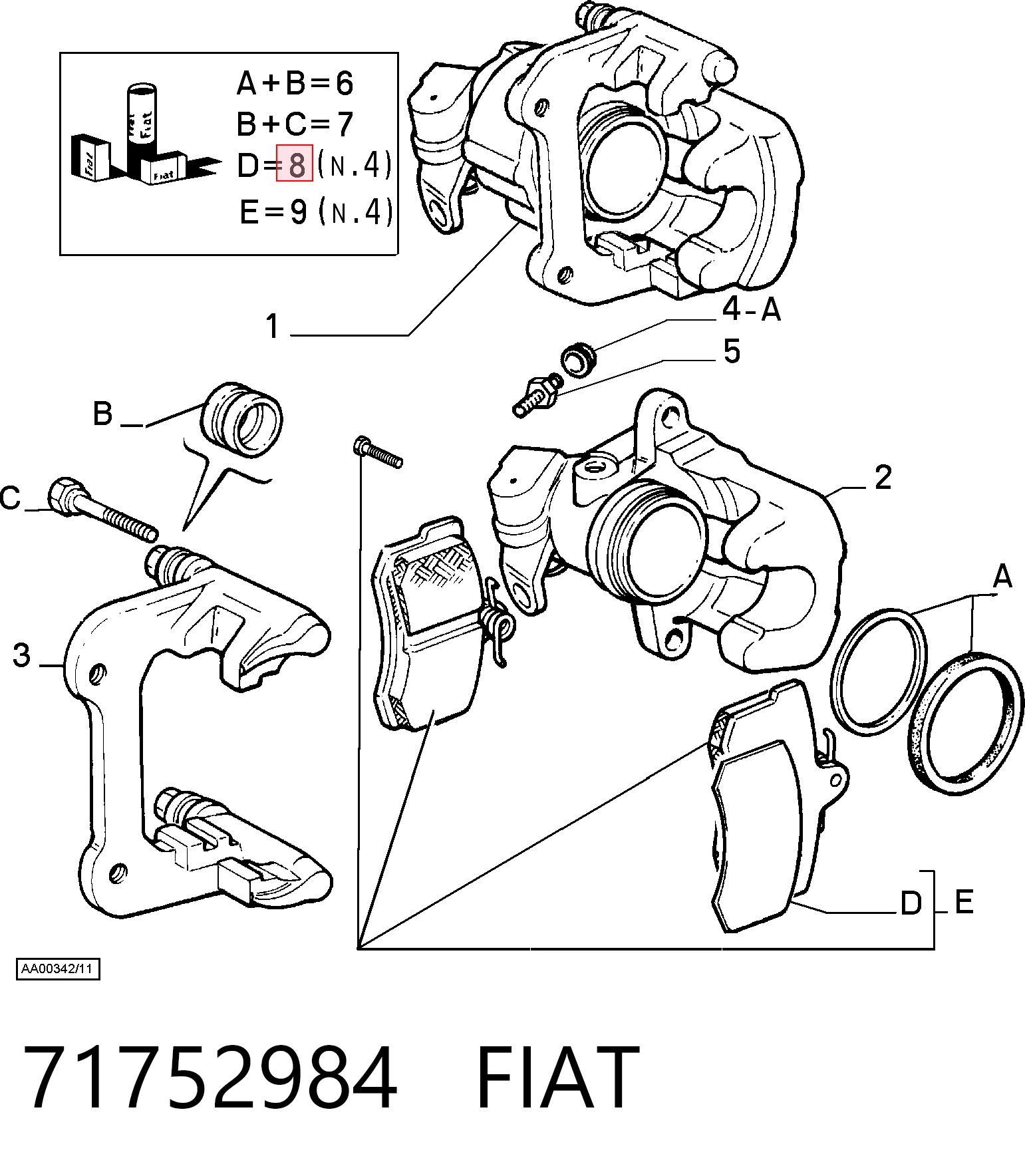 71752984 Fiat/Alfa/Lancia