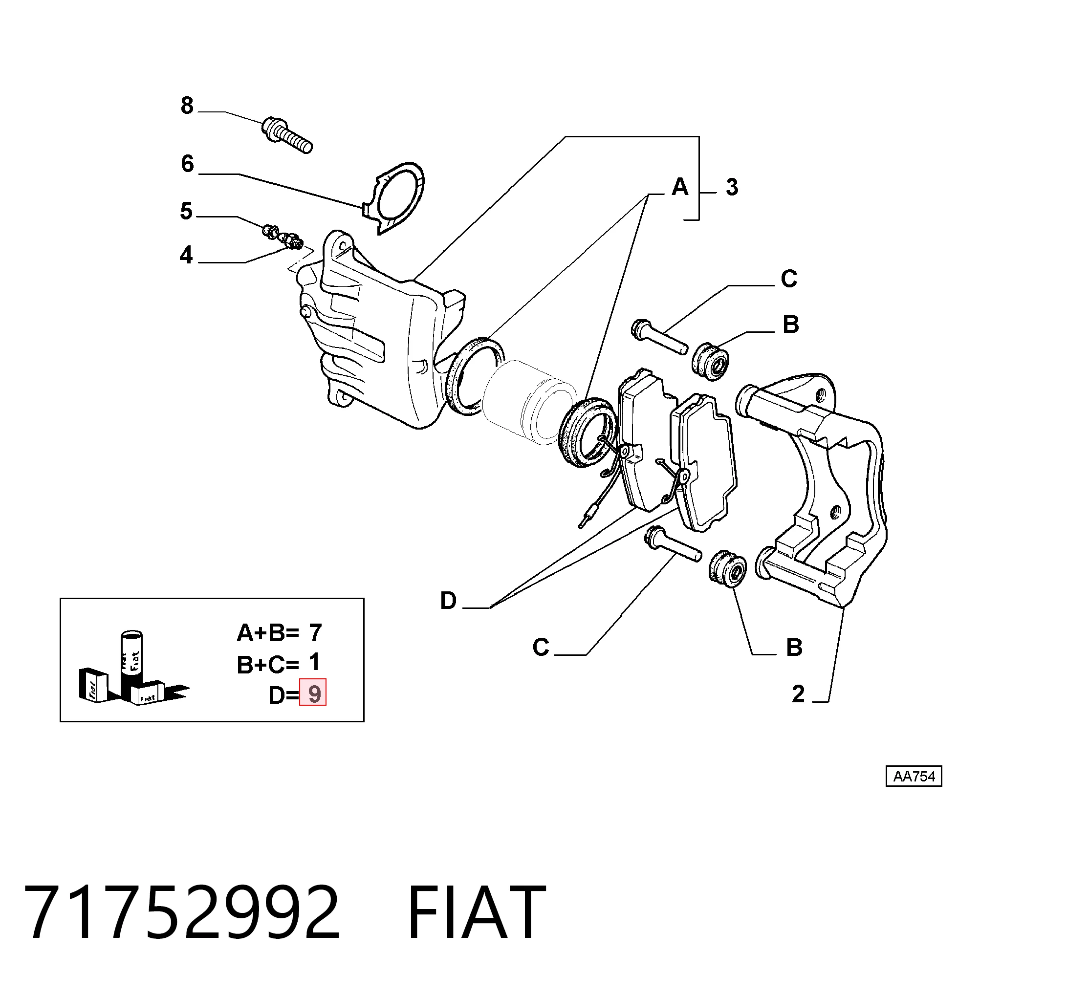 71752992 Fiat/Alfa/Lancia
