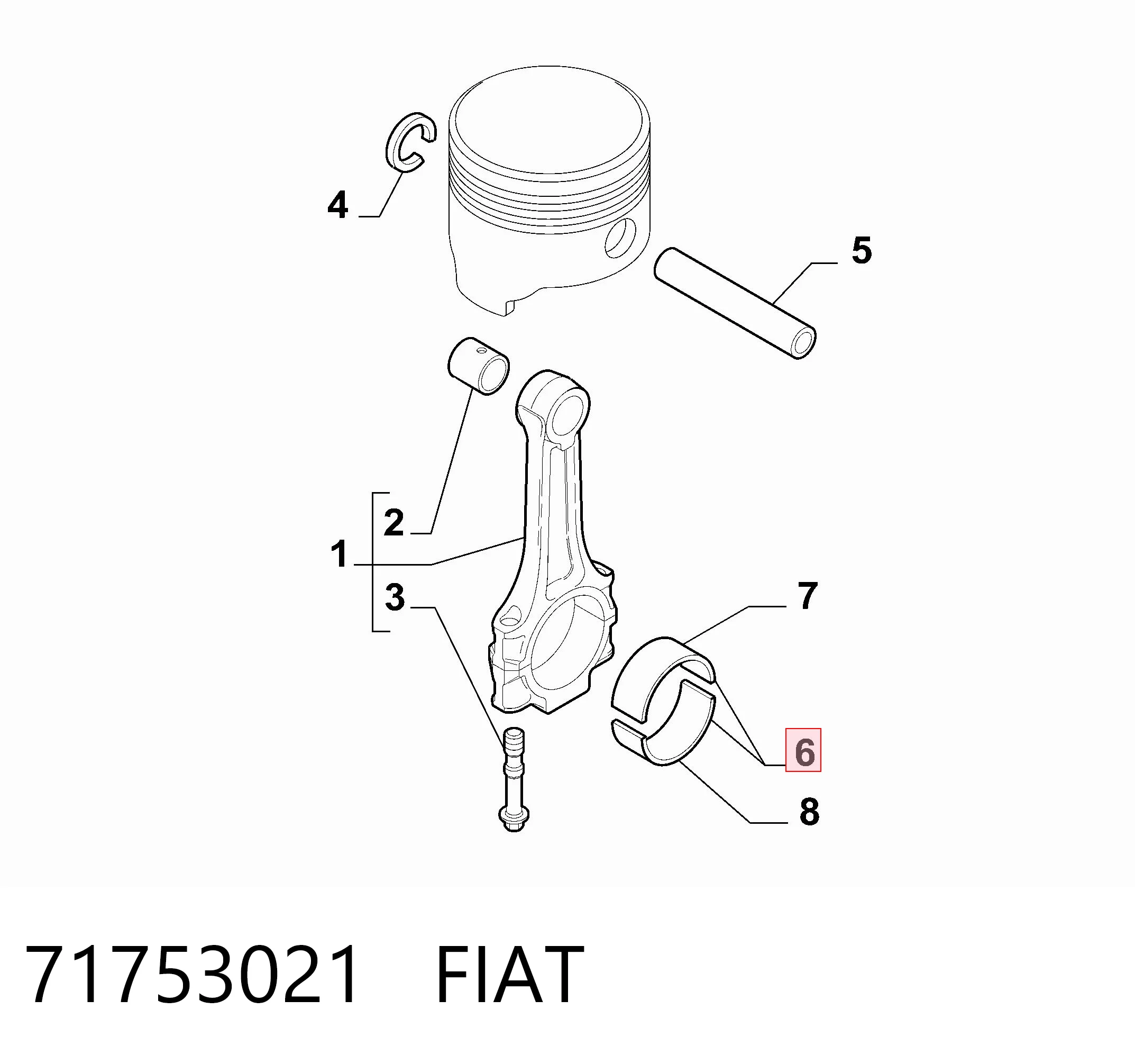 71753021 Fiat/Alfa/Lancia