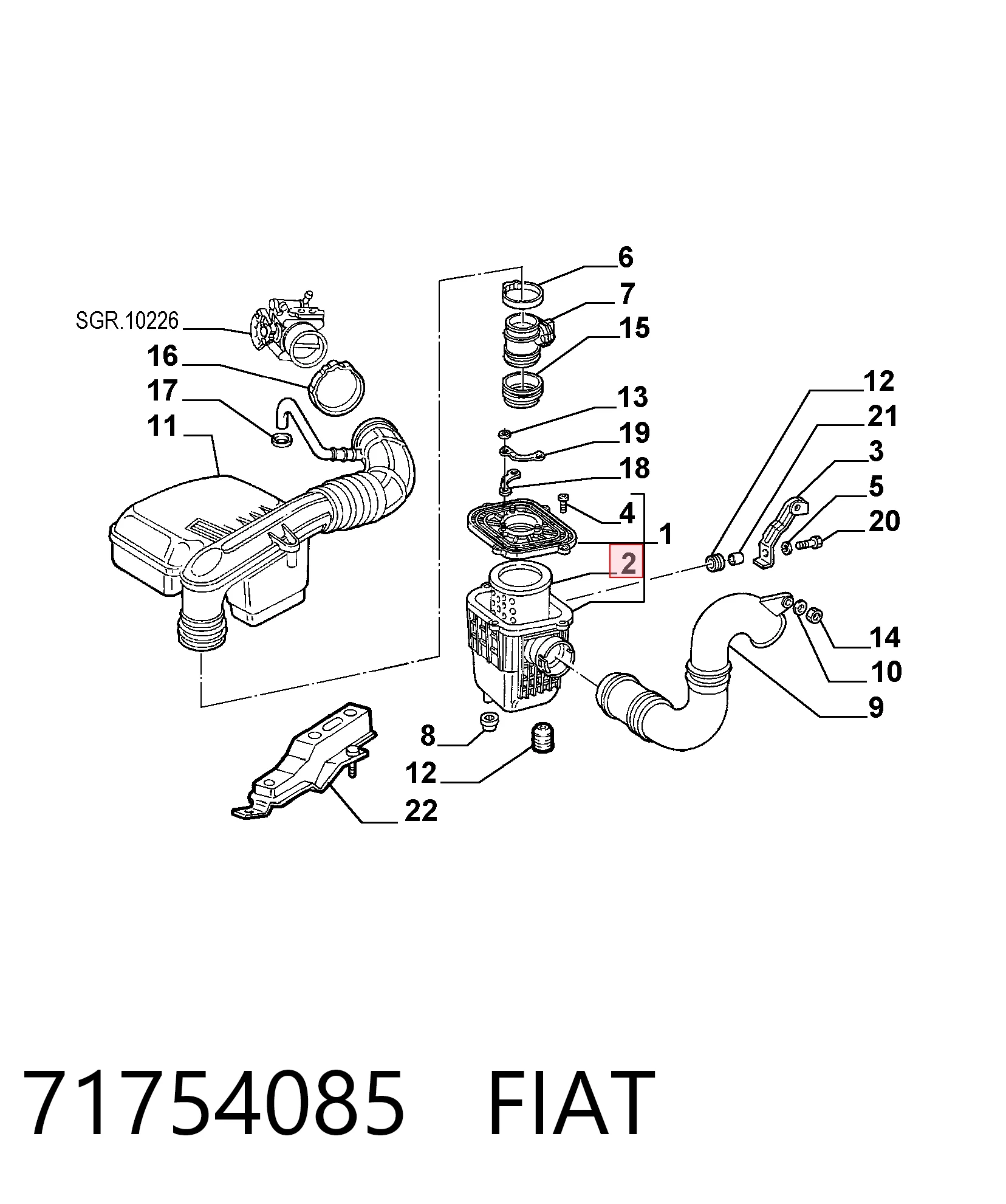 71754085 Fiat/Alfa/Lancia