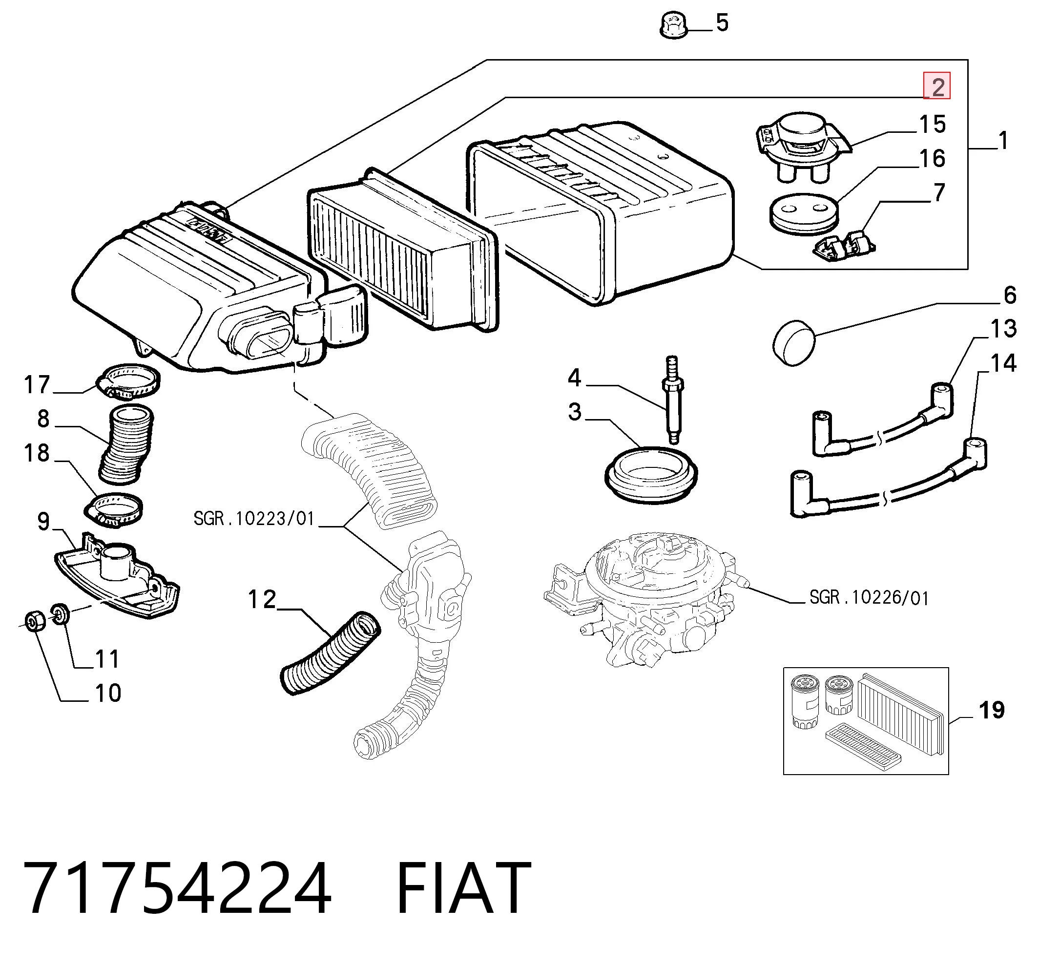 71754224 Fiat/Alfa/Lancia