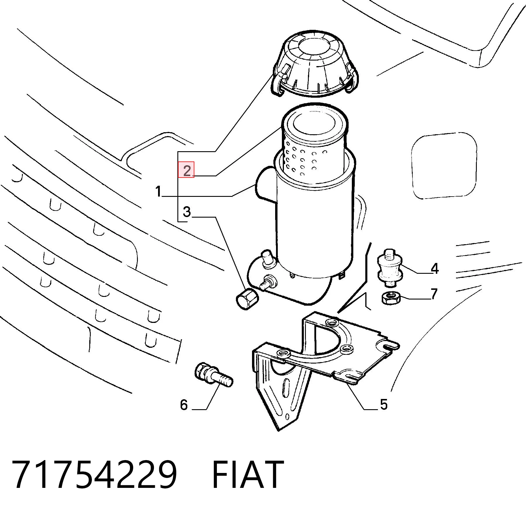 71754229 Fiat/Alfa/Lancia