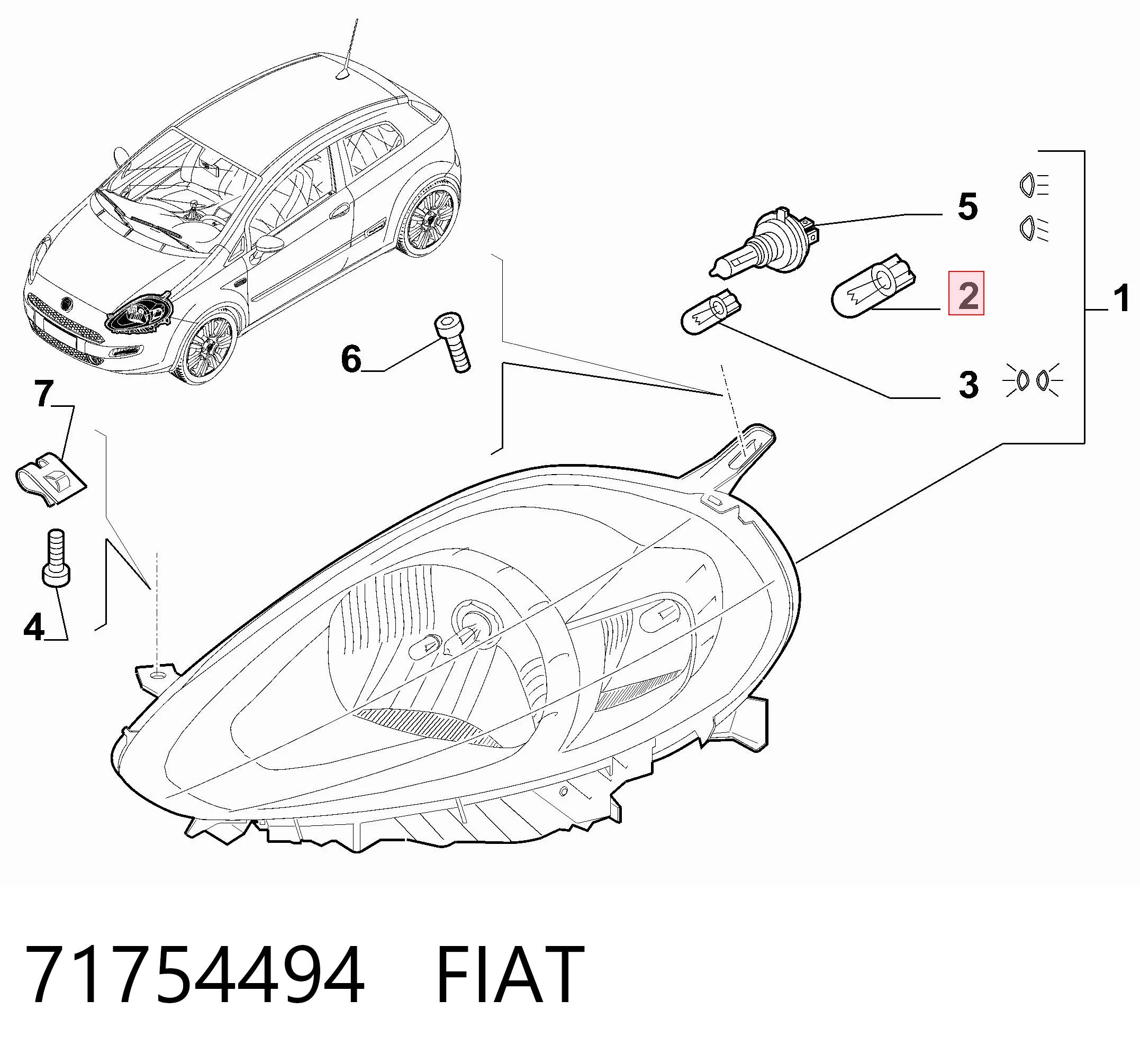 71754494 Fiat/Alfa/Lancia