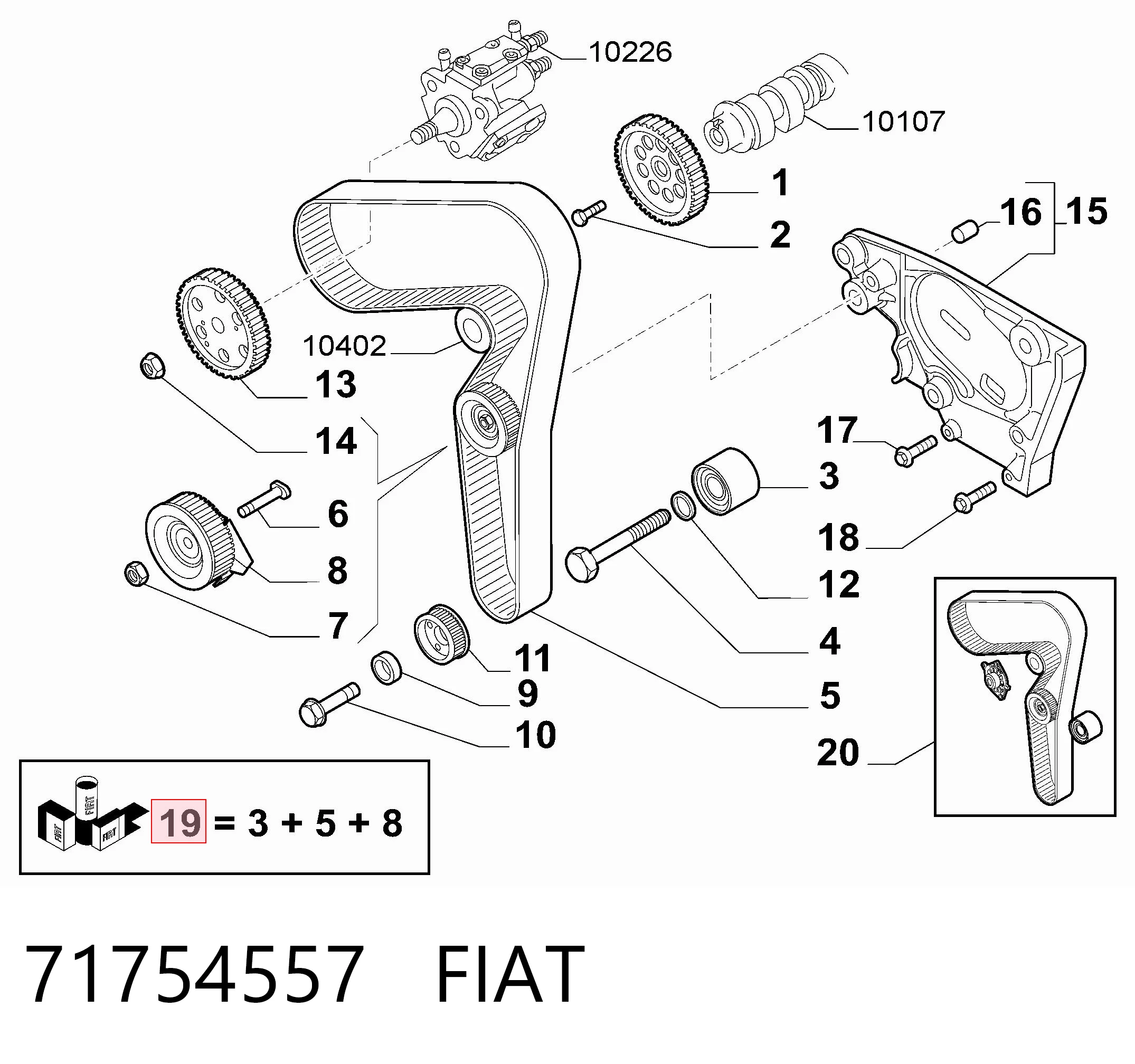 71754557 Fiat/Alfa/Lancia