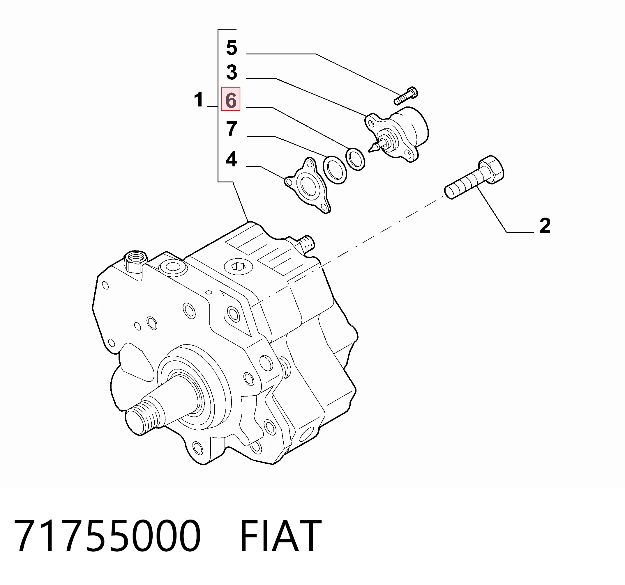 71755000 Fiat/Alfa/Lancia