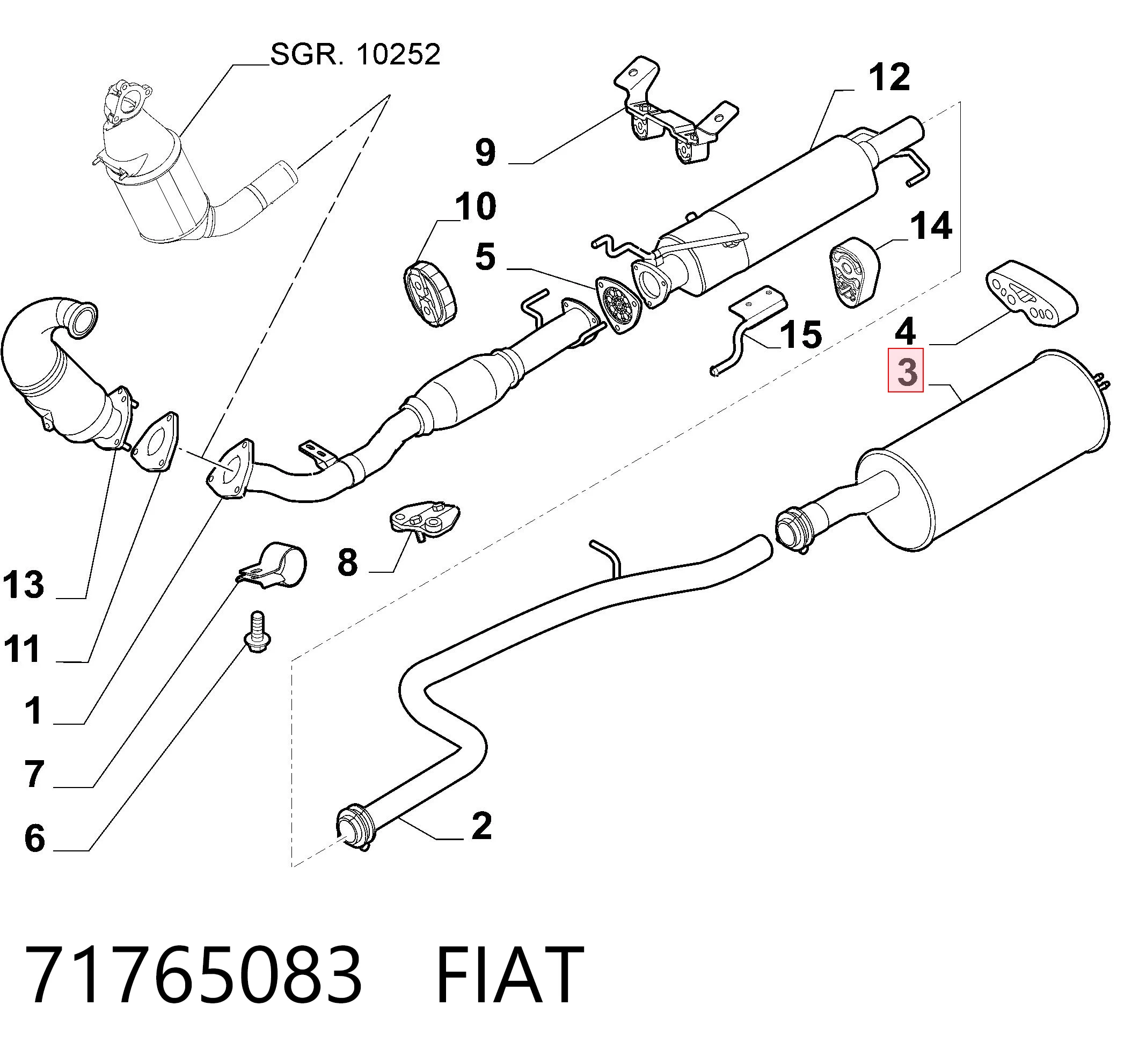 71765083 Fiat/Alfa/Lancia