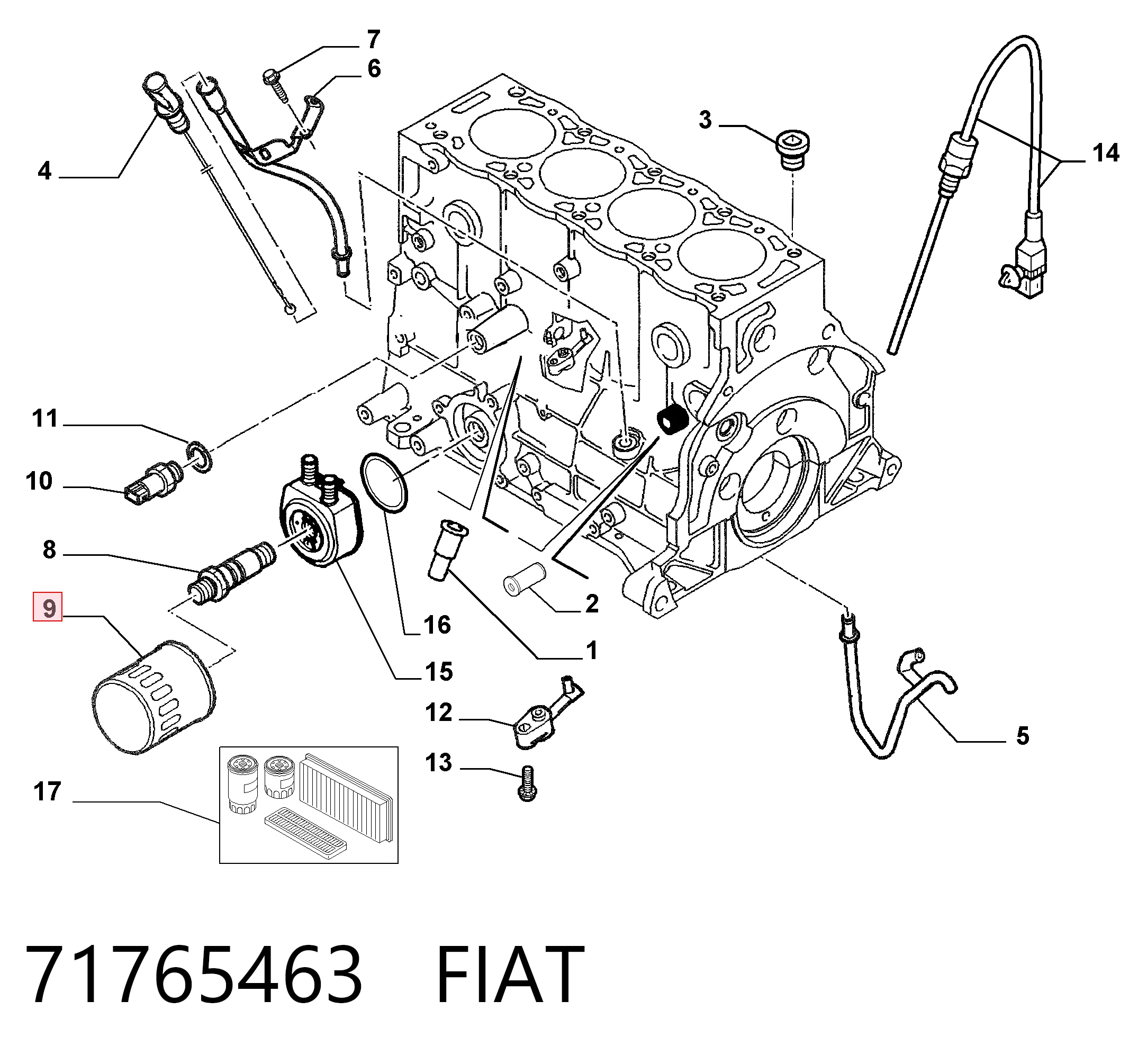 71765463 Fiat/Alfa/Lancia