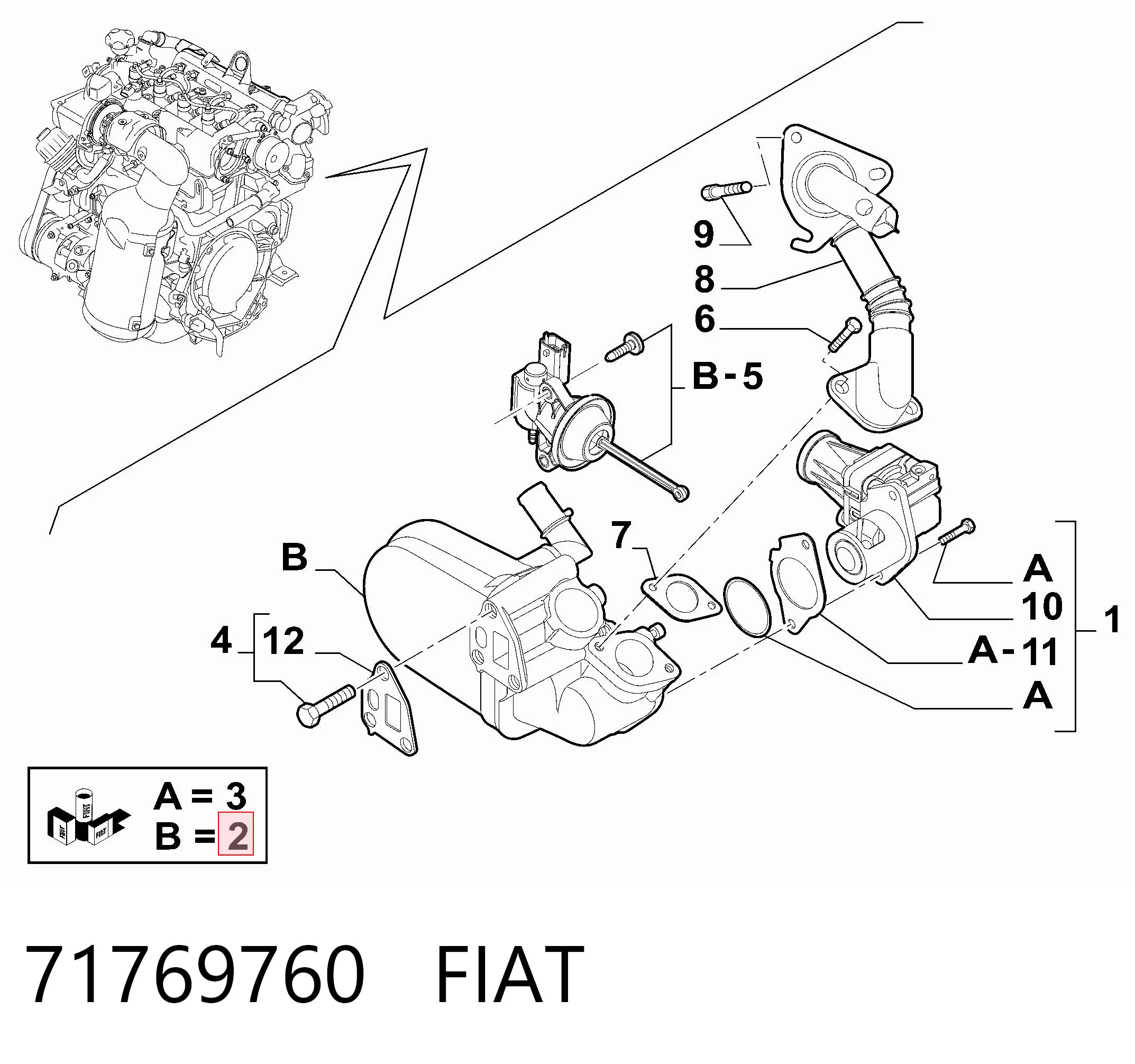 71769760 Fiat/Alfa/Lancia