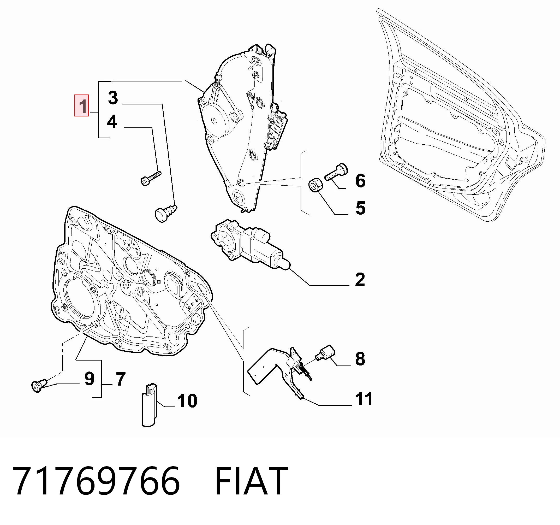 71769766 Fiat/Alfa/Lancia