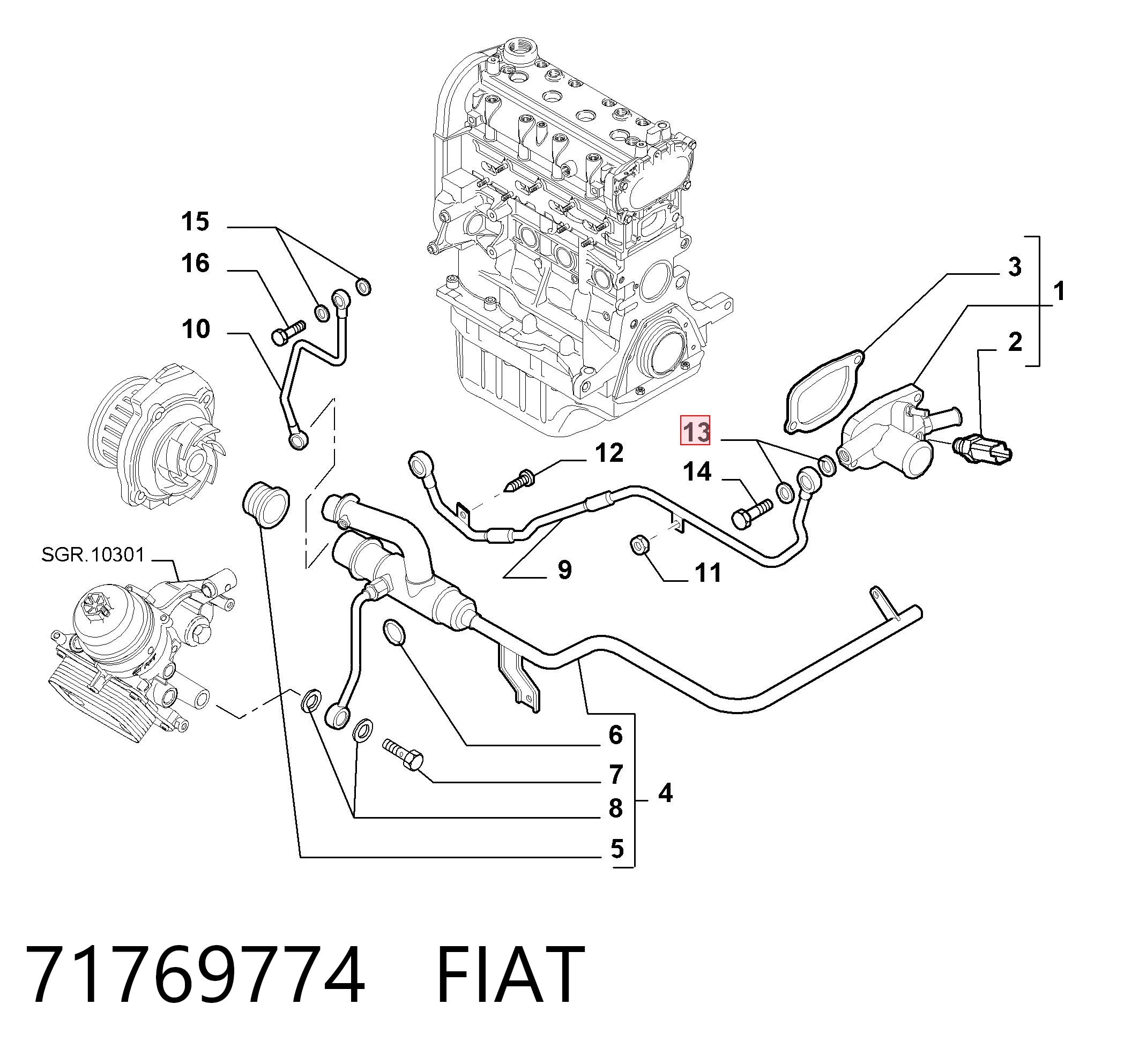 71769774 Fiat/Alfa/Lancia