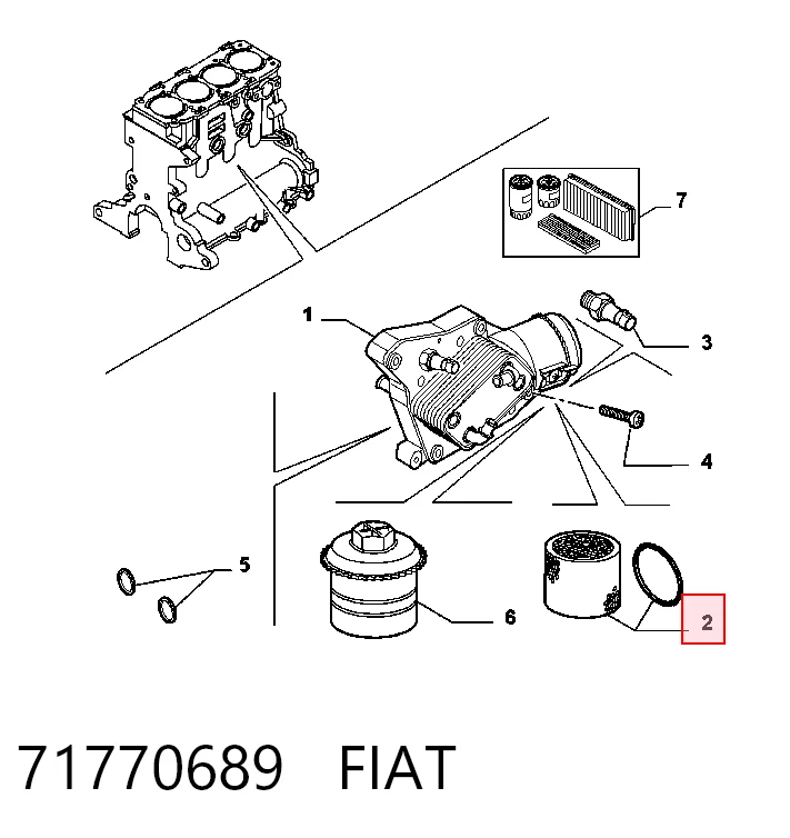71770689 Fiat/Alfa/Lancia