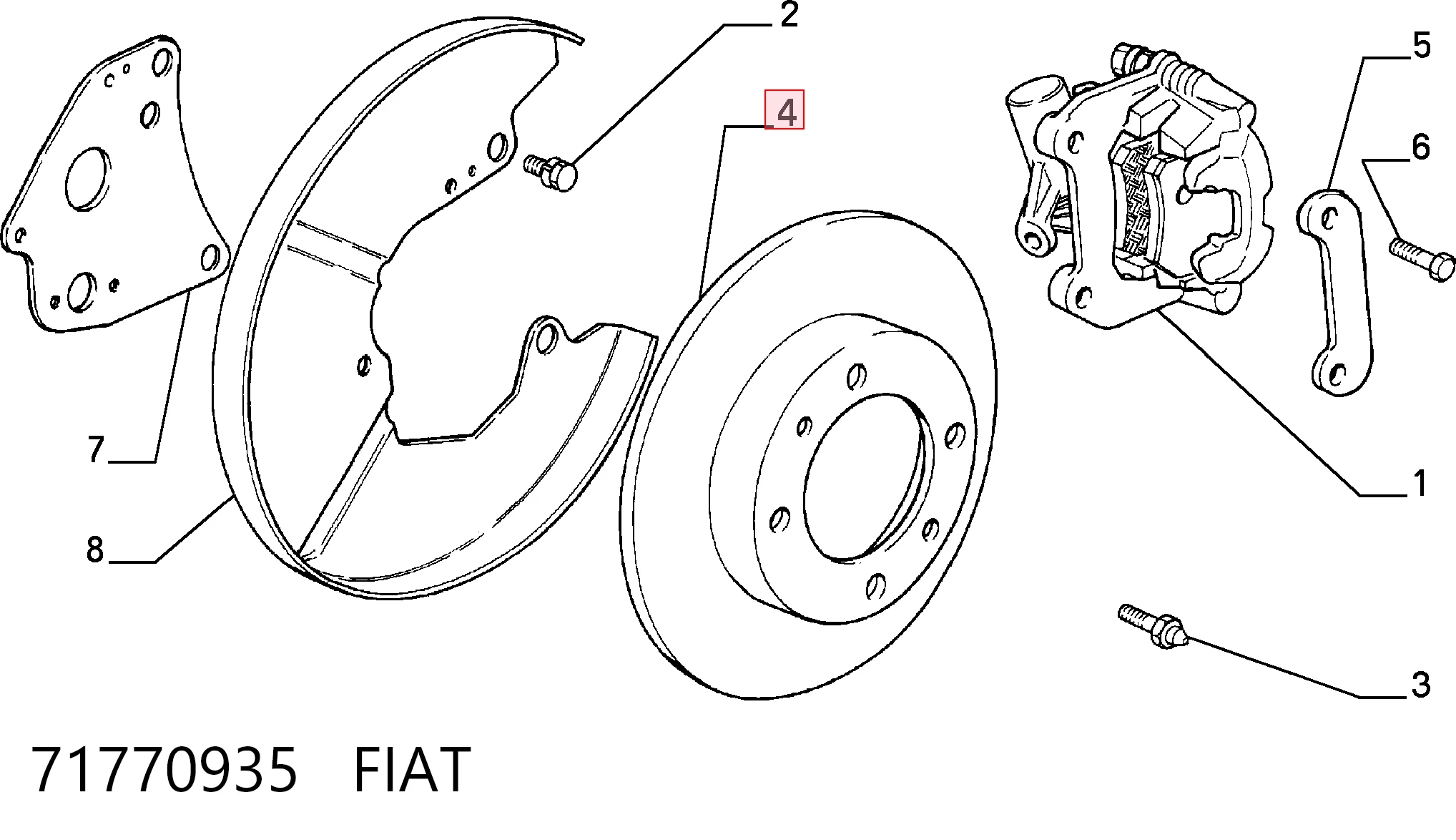 71770935 Fiat/Alfa/Lancia