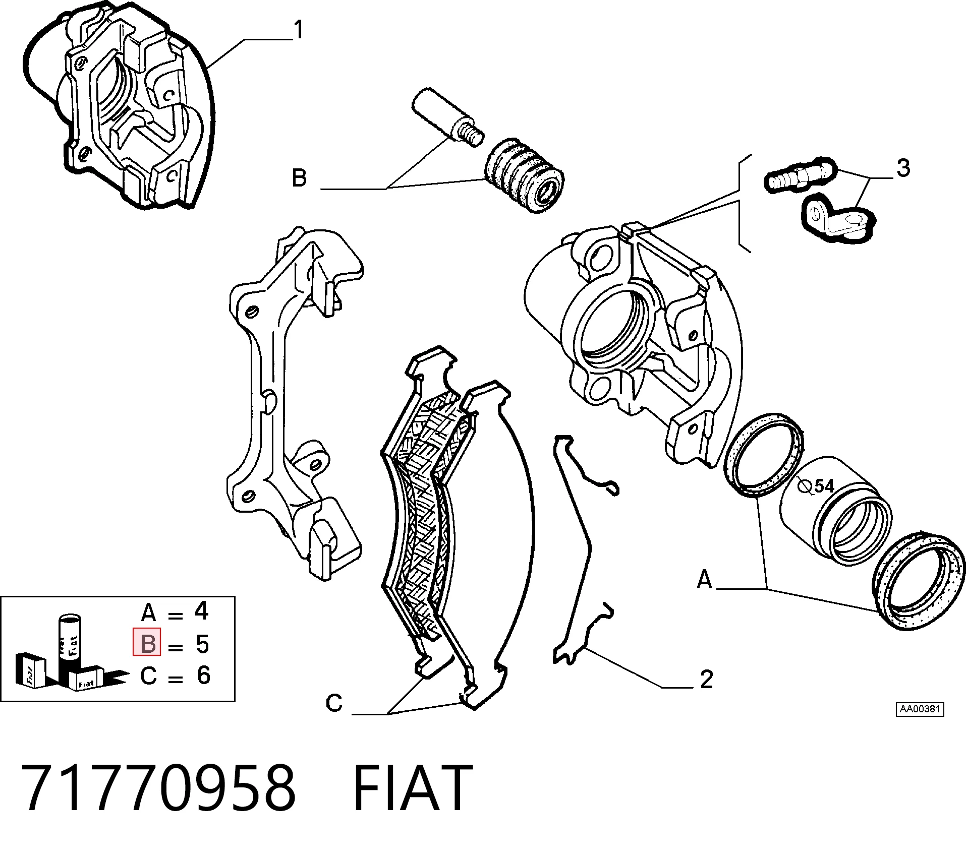 71770958 Fiat/Alfa/Lancia