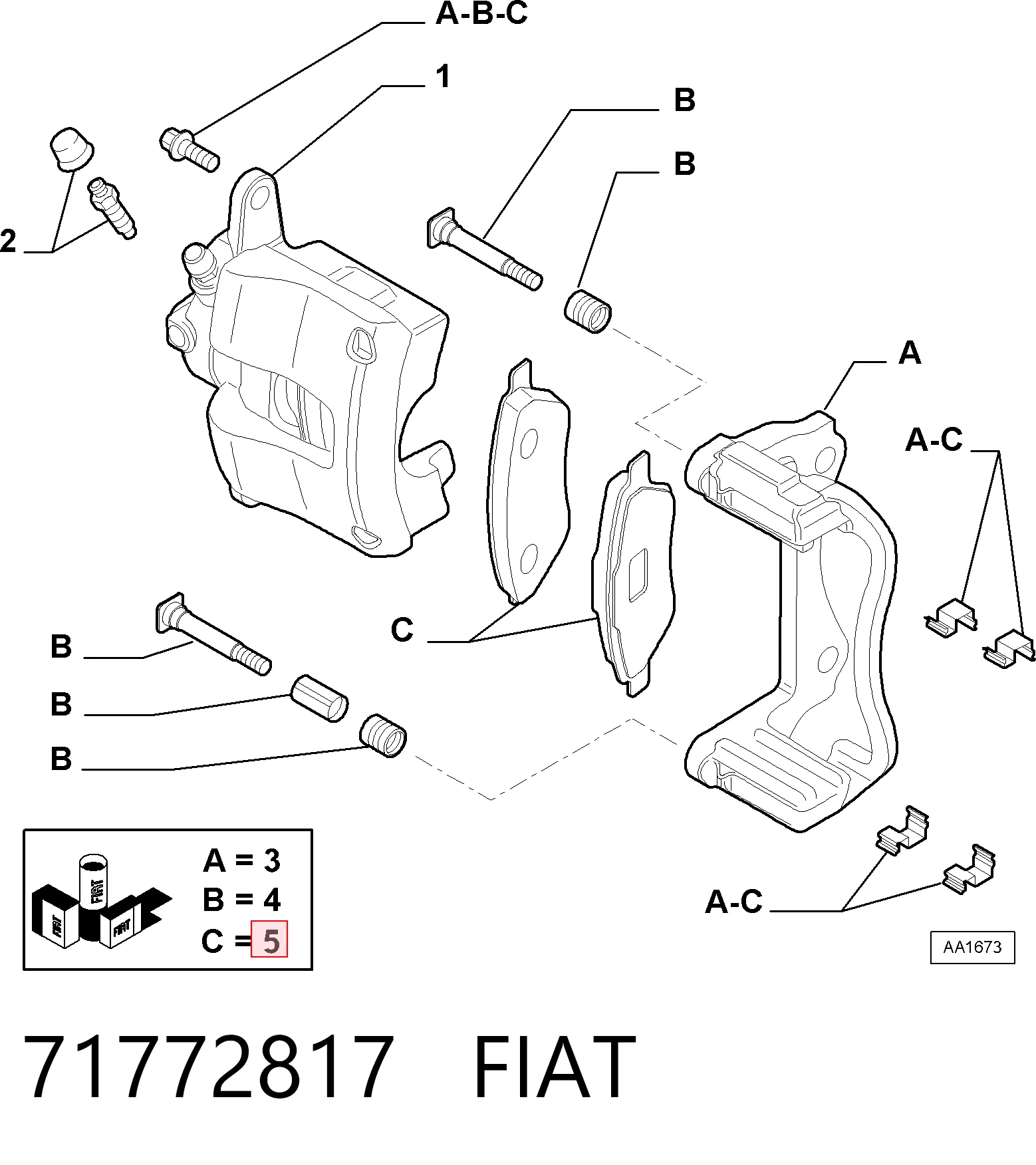 71772817 Fiat/Alfa/Lancia