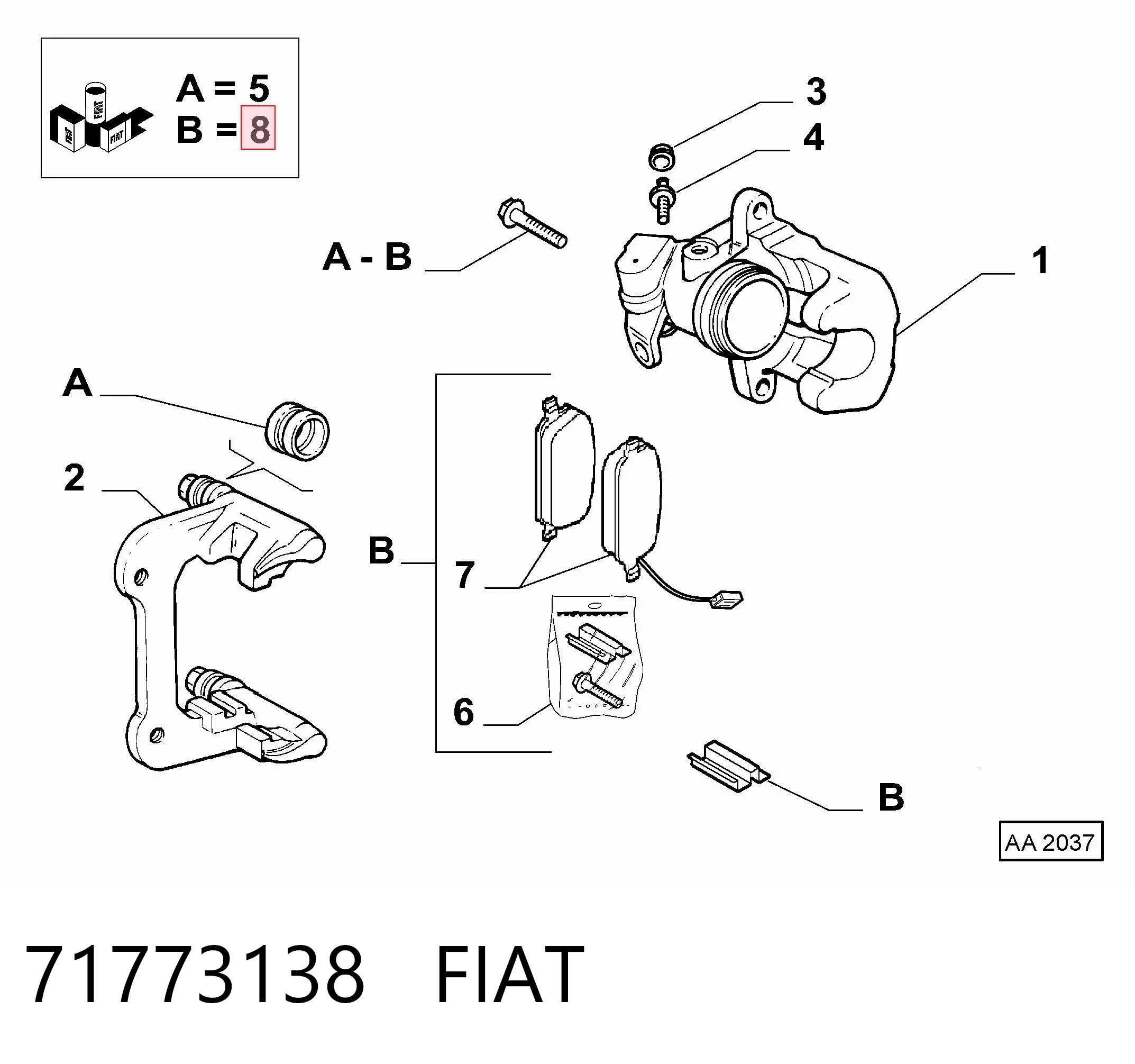 71773138 Fiat/Alfa/Lancia