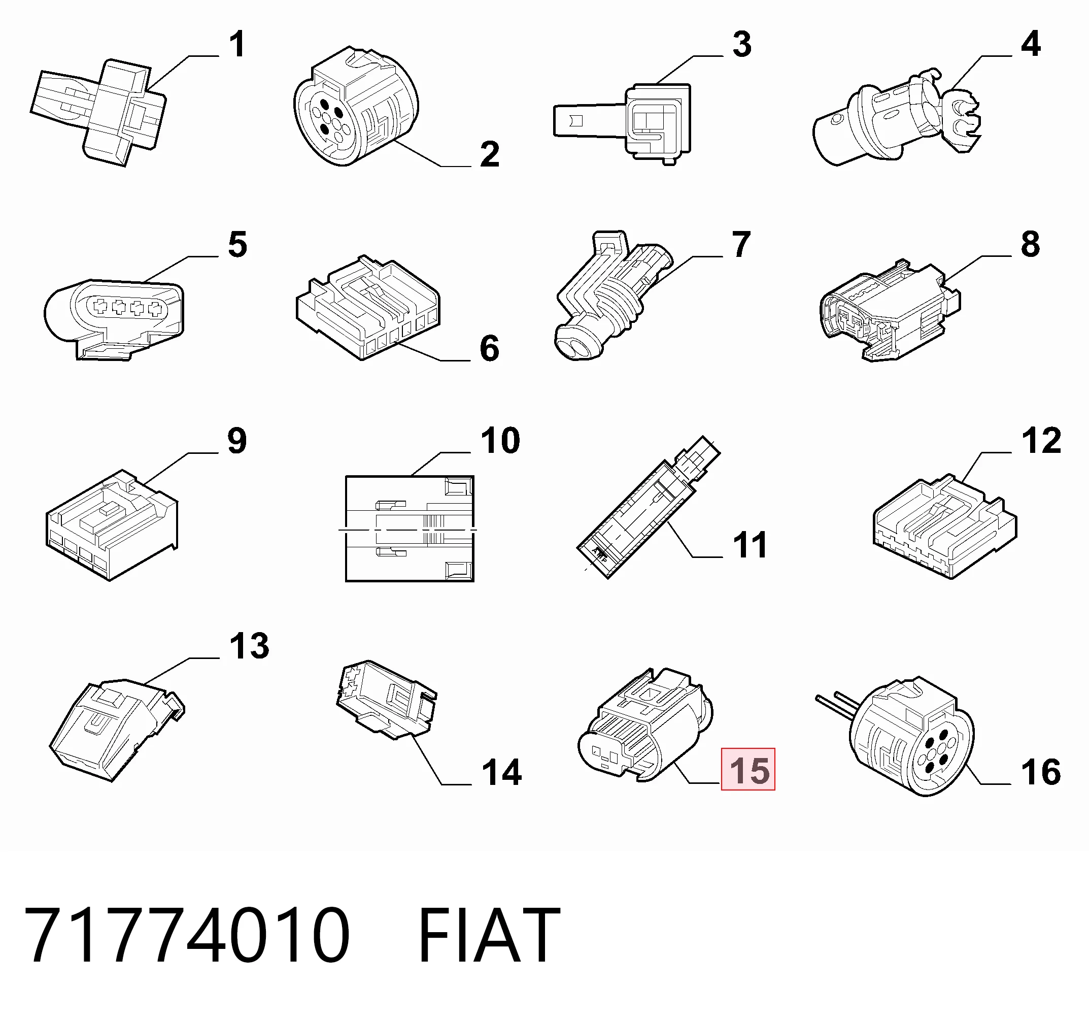 71774010 Fiat/Alfa/Lancia