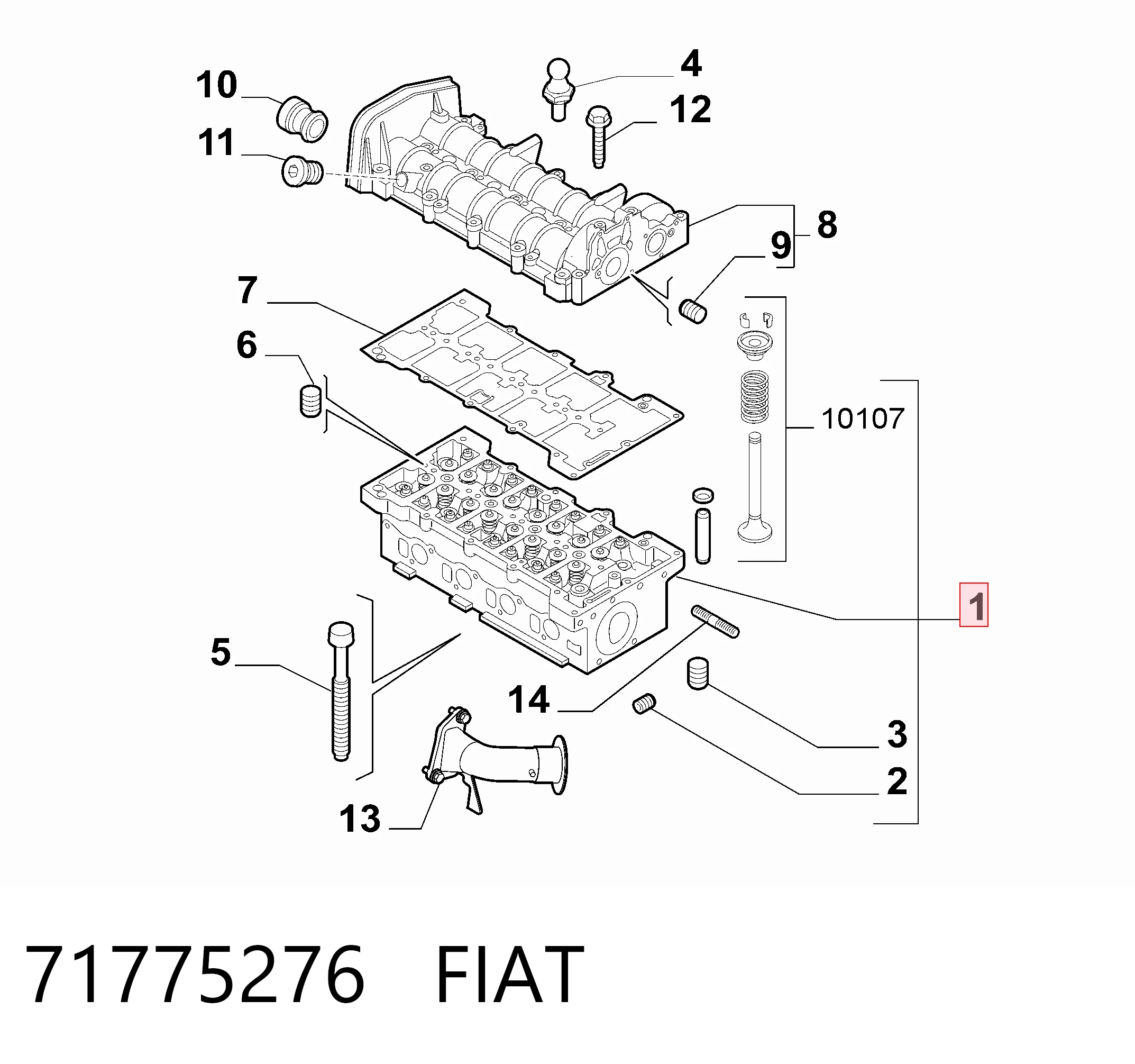 71775276 Fiat/Alfa/Lancia