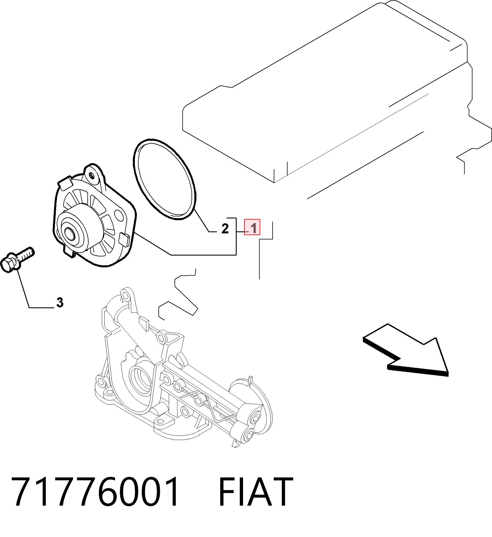 71776001 Fiat/Alfa/Lancia