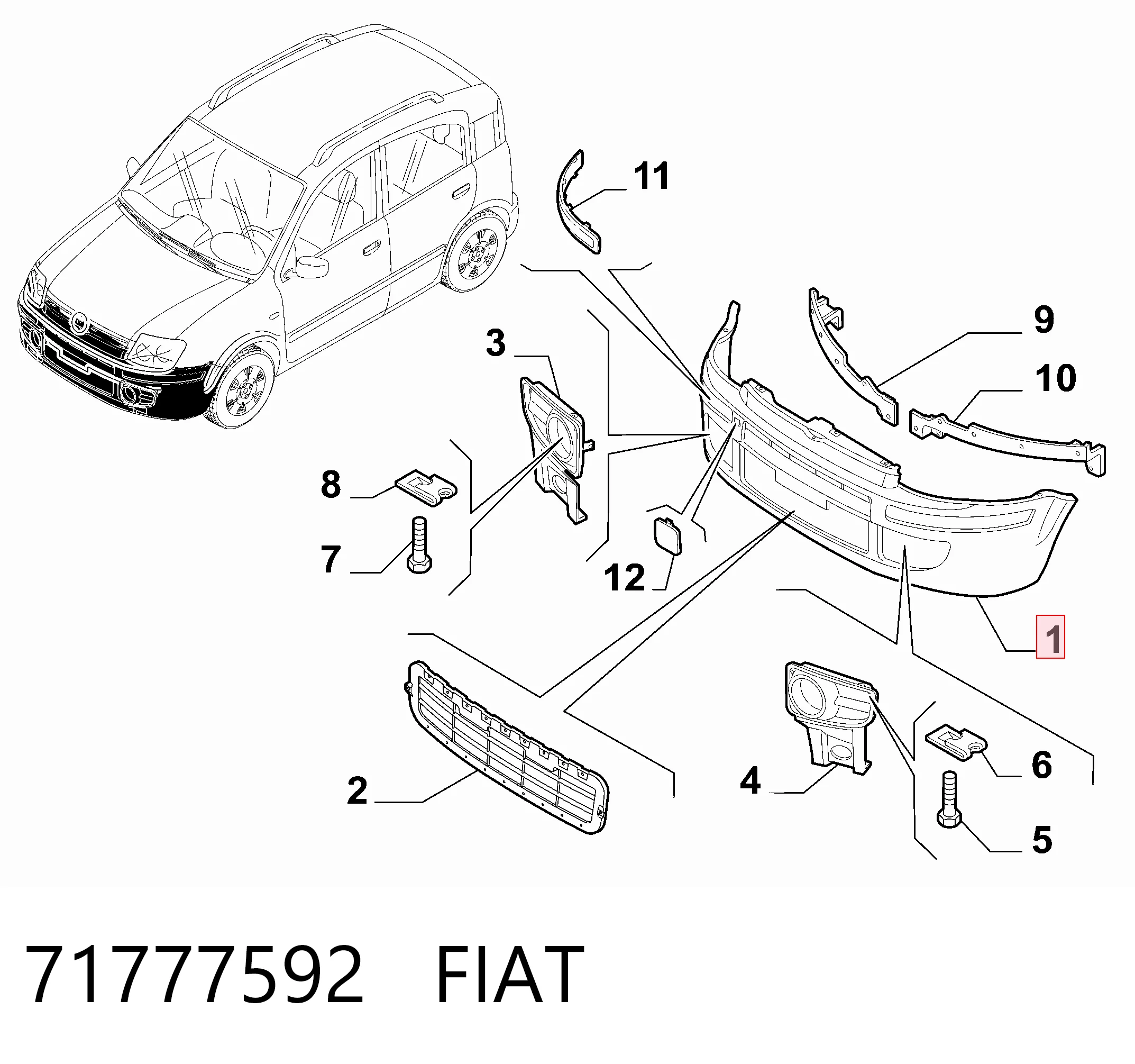 71777592 Fiat/Alfa/Lancia