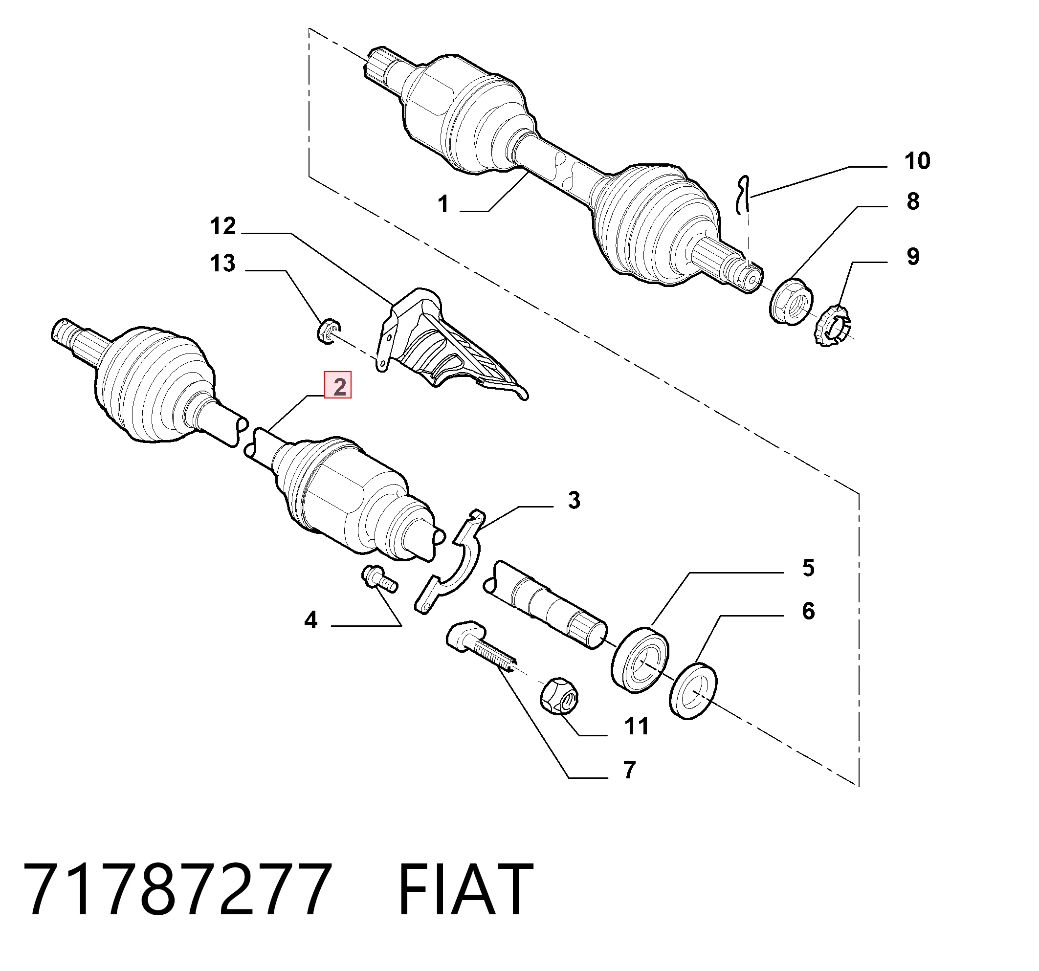 71787277 Fiat/Alfa/Lancia