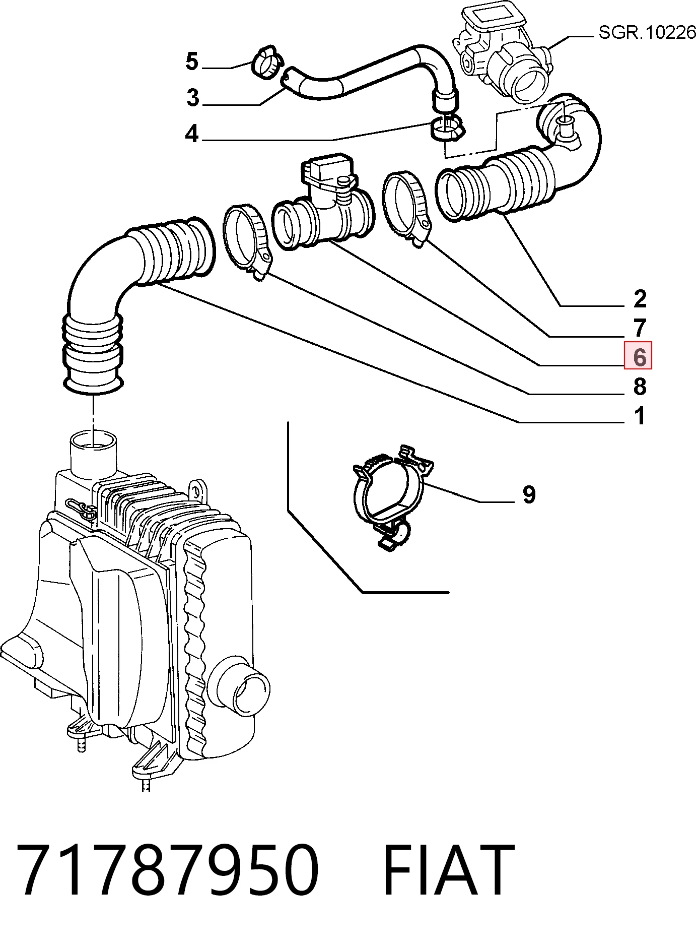 71787950 Fiat/Alfa/Lancia