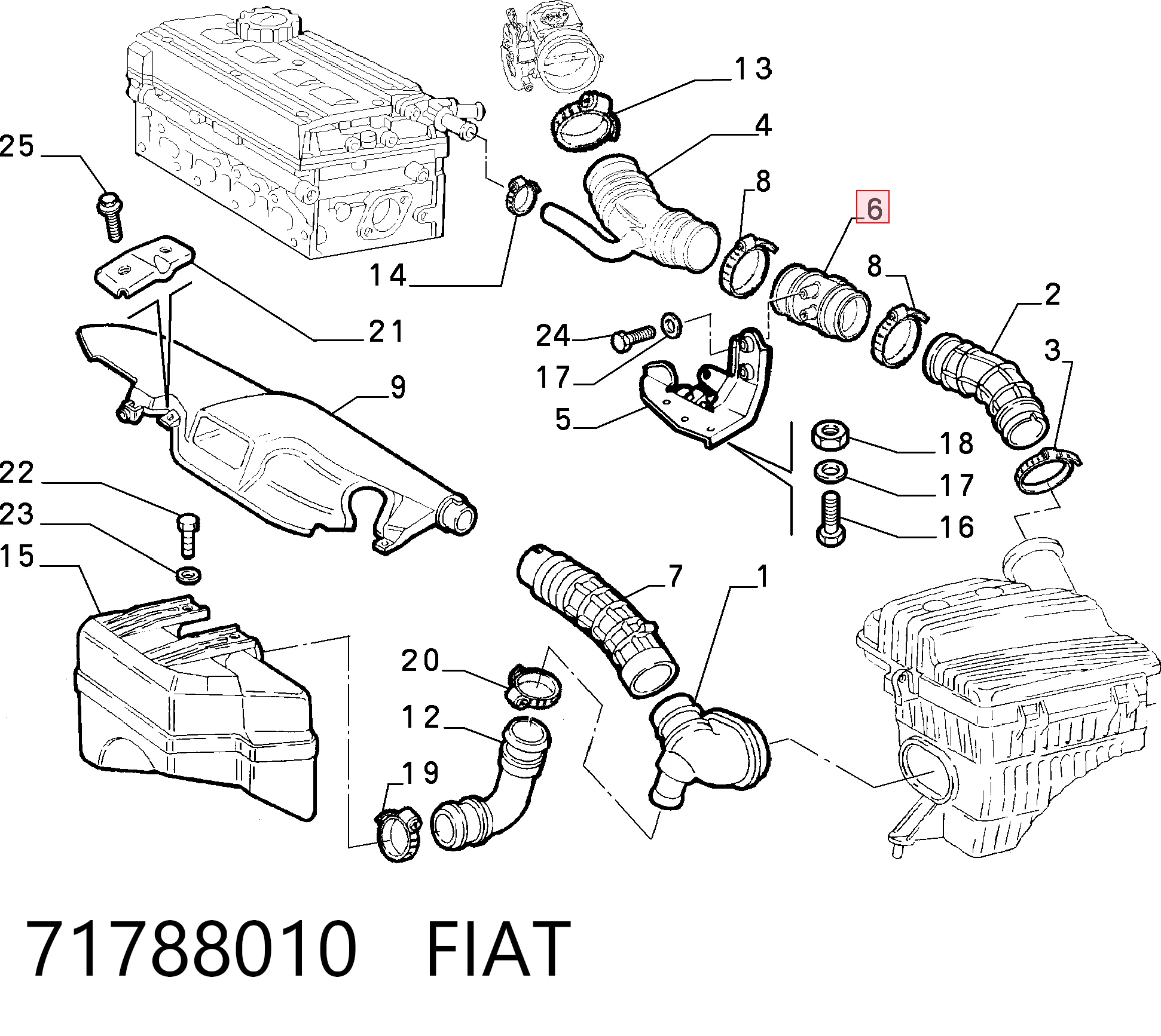71788010 Fiat/Alfa/Lancia