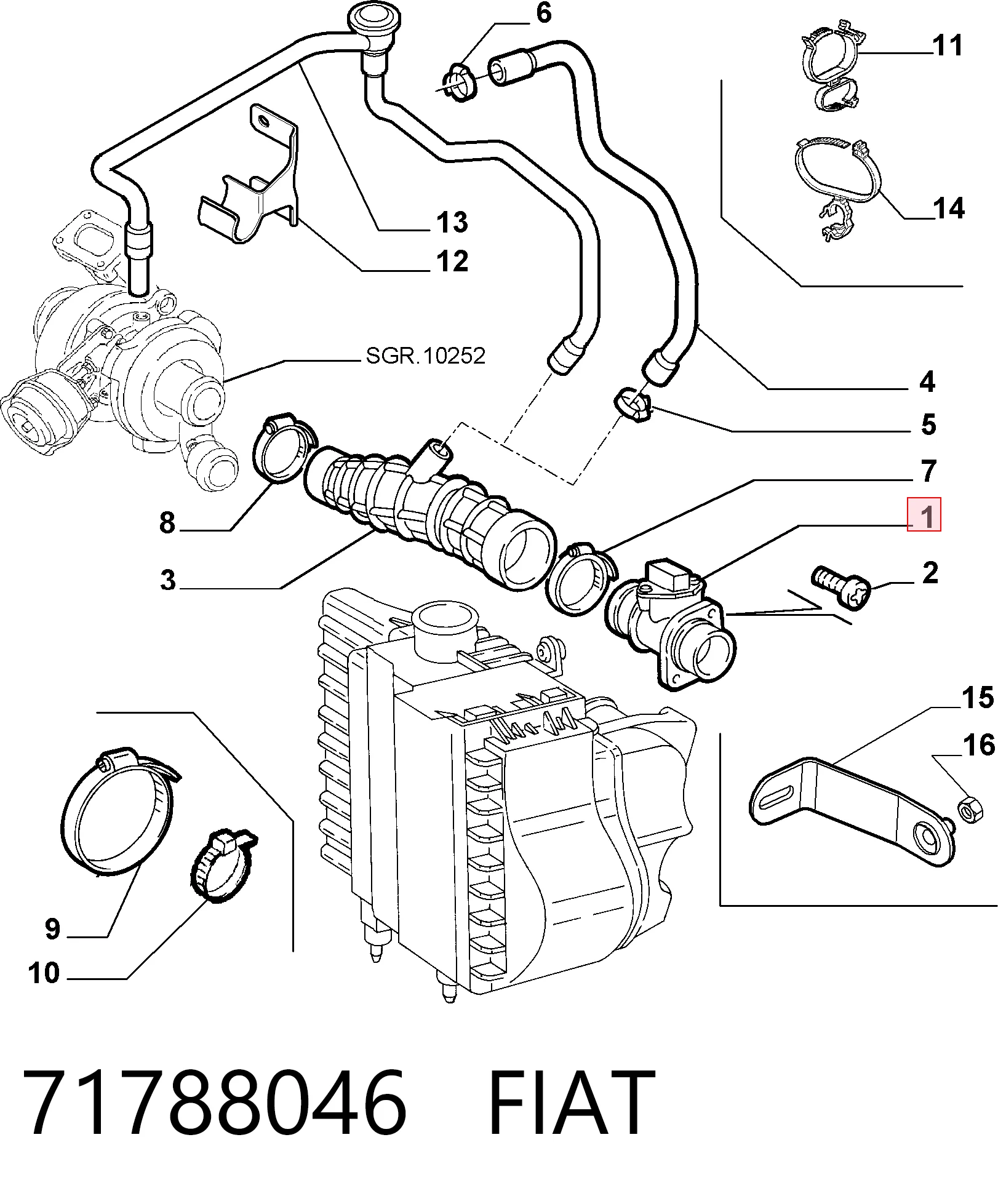 71788046 Fiat/Alfa/Lancia