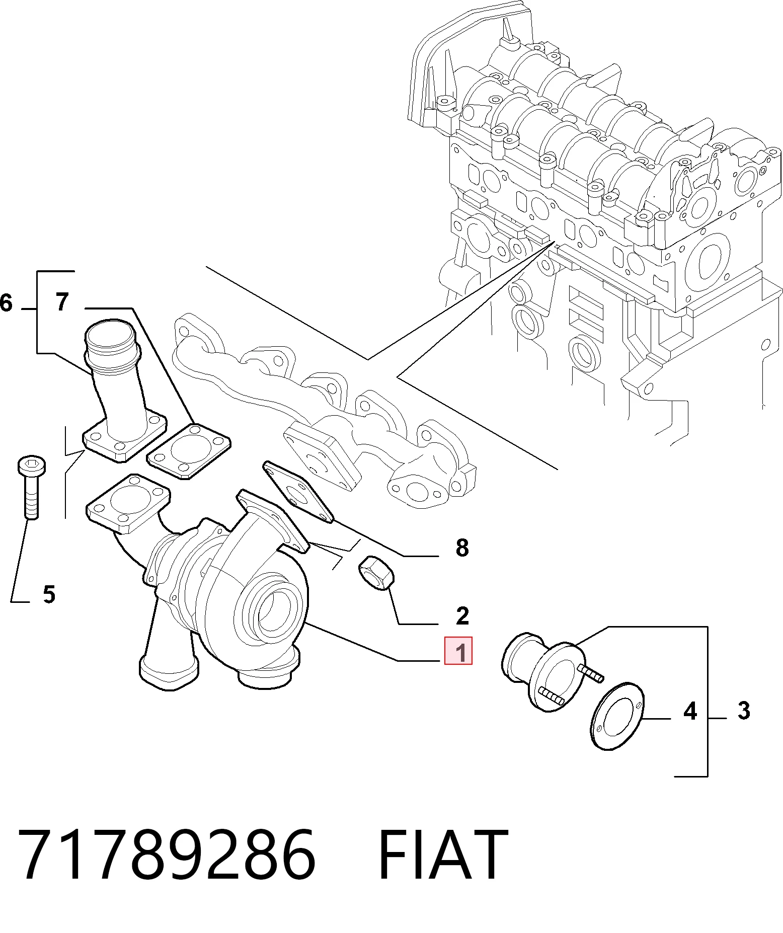 71789286 Fiat/Alfa/Lancia