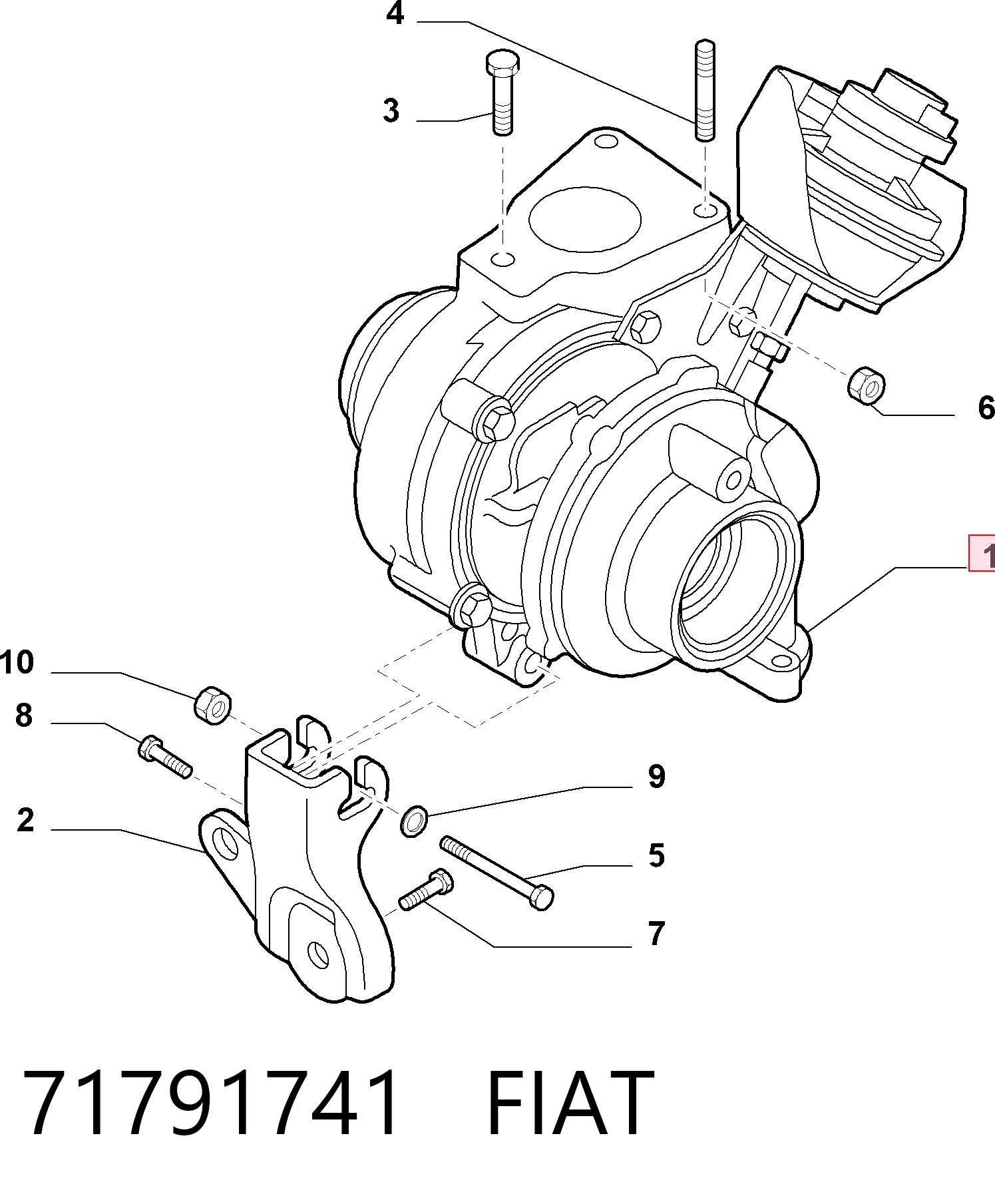 71791741 Fiat/Alfa/Lancia
