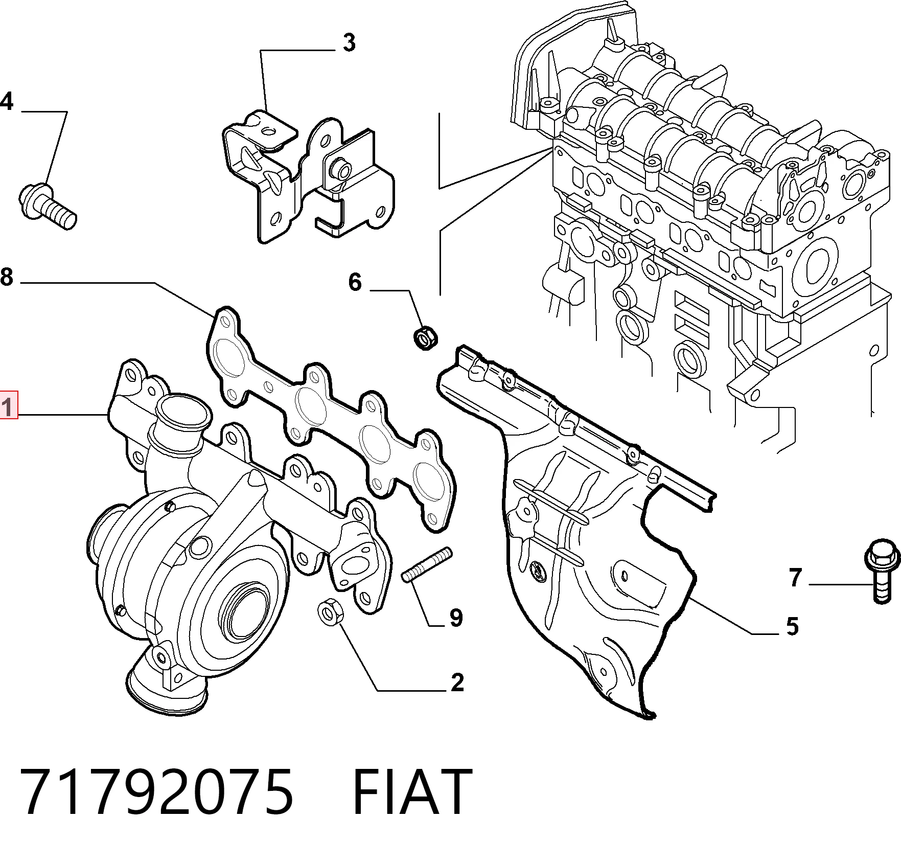 71792075 Fiat/Alfa/Lancia