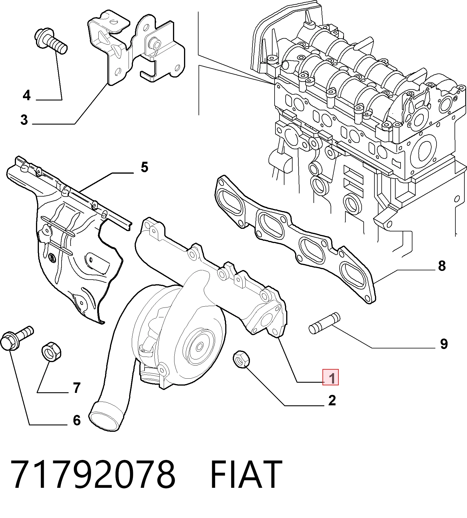 71792078 Fiat/Alfa/Lancia