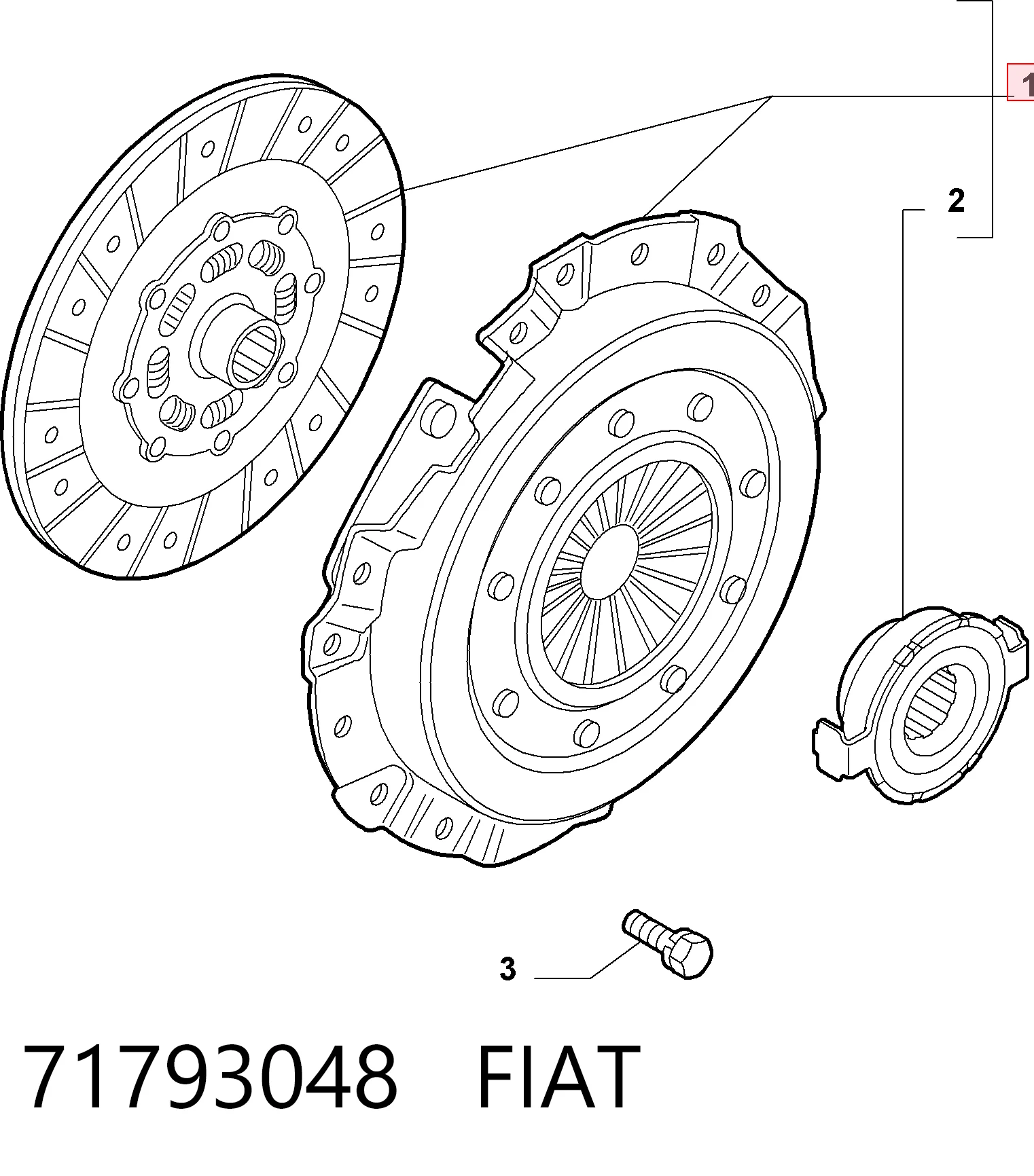 Embrague motor Alfa Romeo 156  (1997-2005)