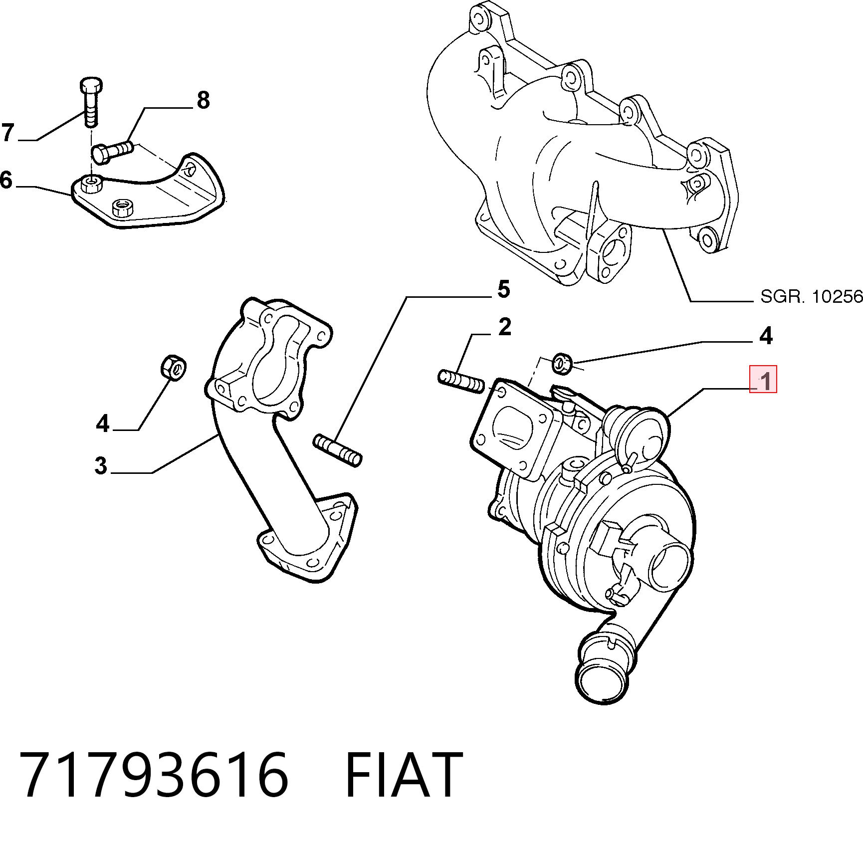 71793616 Fiat/Alfa/Lancia