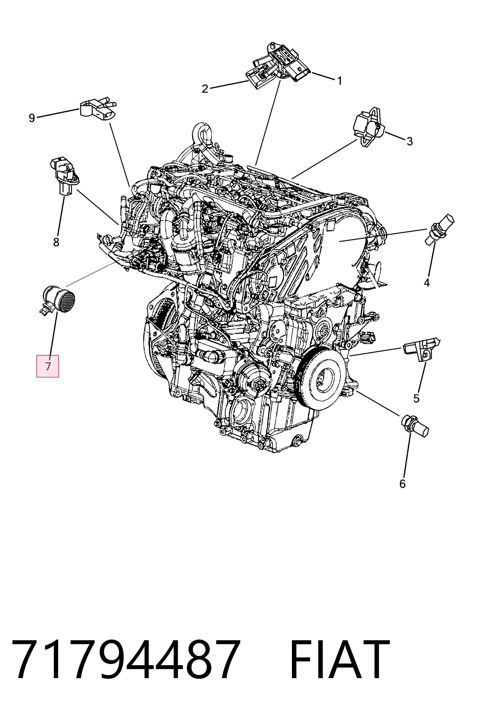 Sensor MAF Bravo II hatchback (2007-2014) original desde 53,72 €
