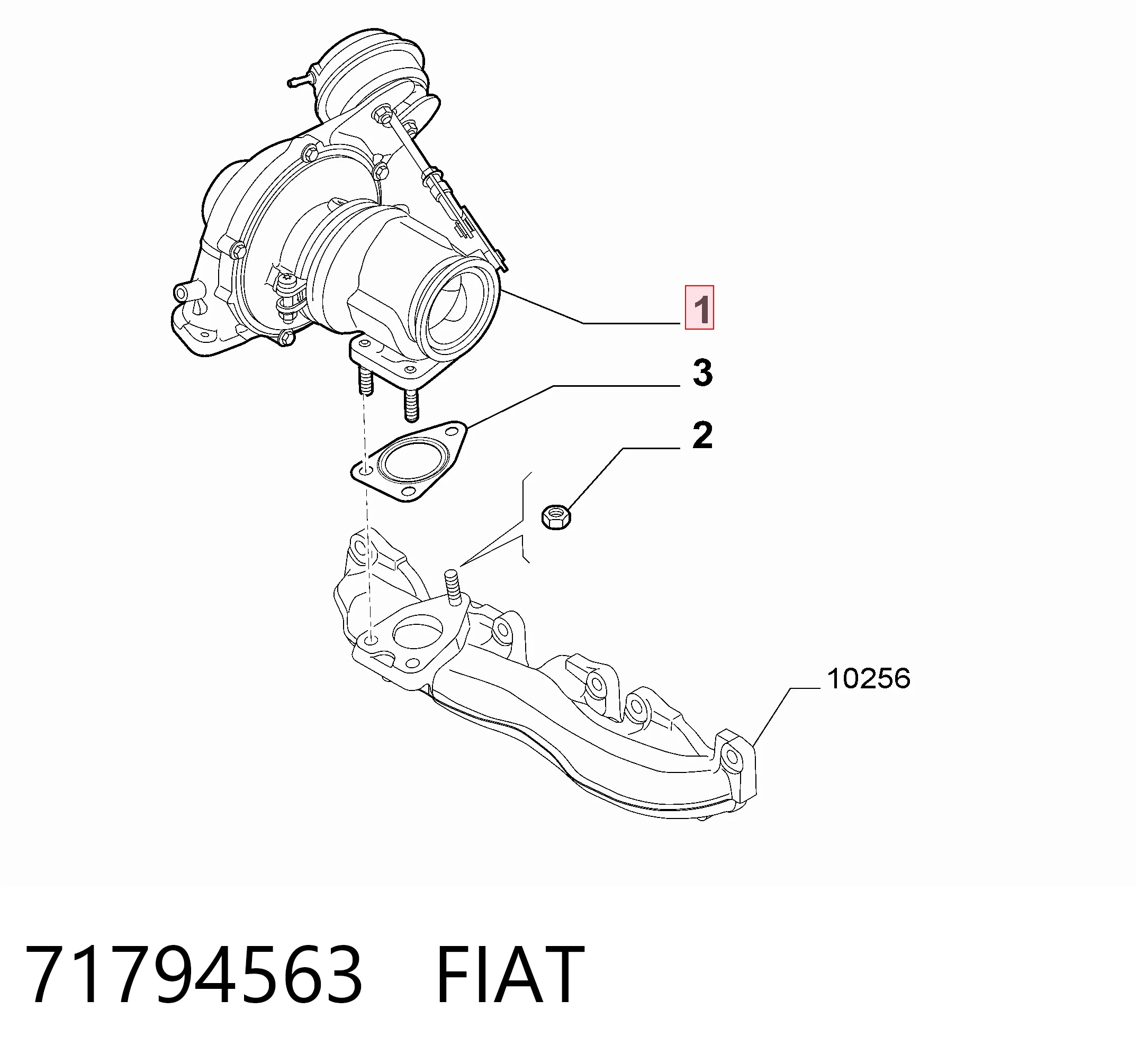 Turbocompresor para Alfa Romeo Giulietta 940