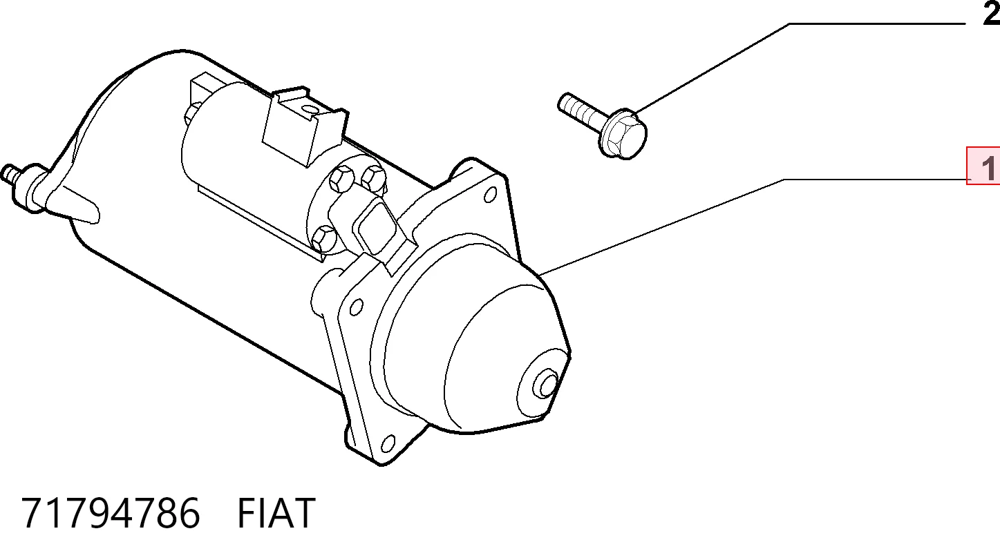 71794786 Fiat/Alfa/Lancia